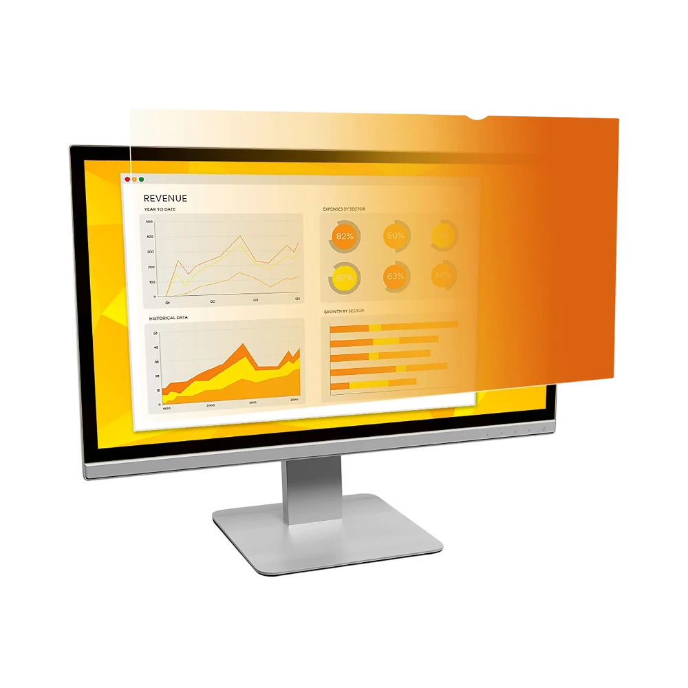 3M 19" 16:10 Widescreen Monitor Privacy Filter (Gold) — Being Shipped