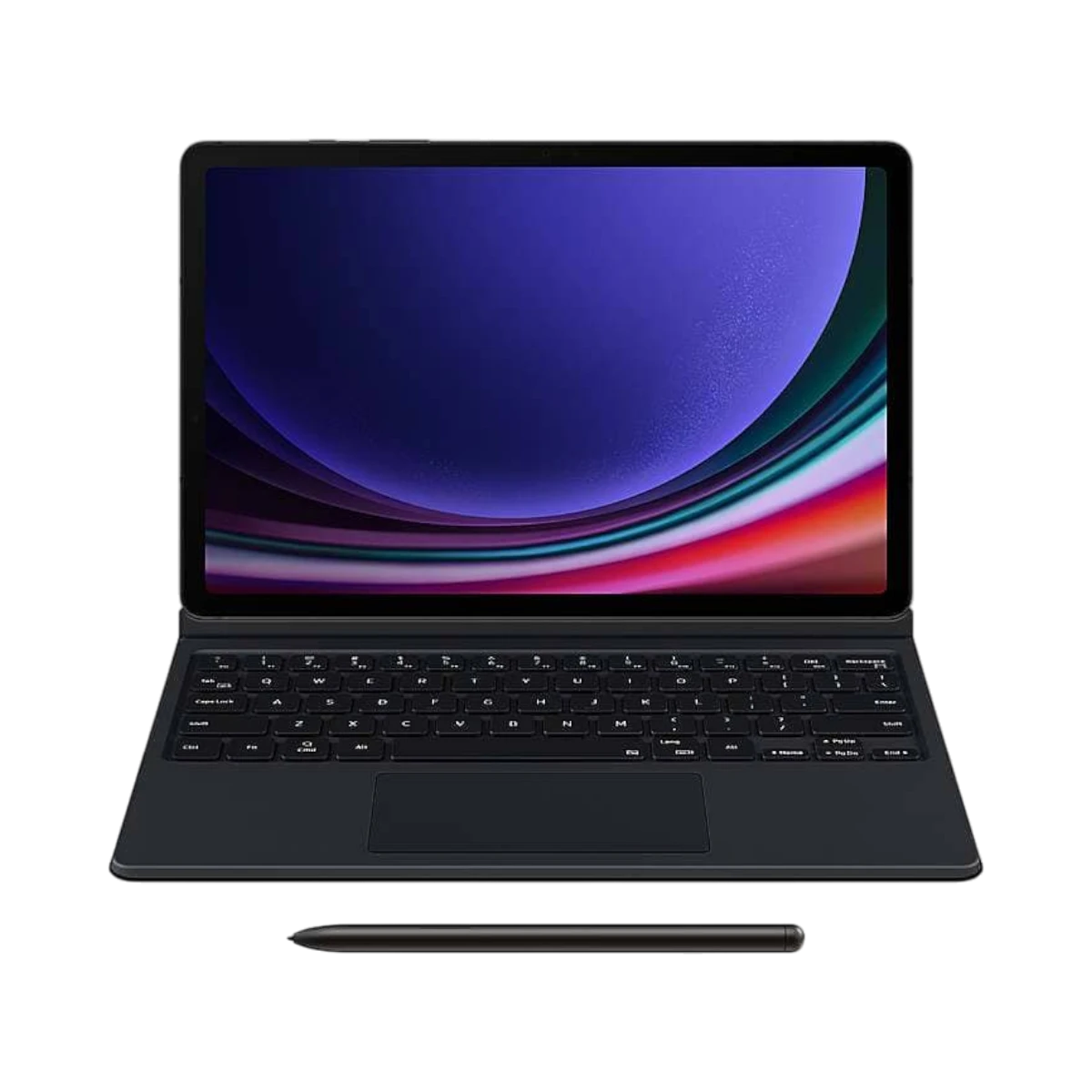 Samsung Galaxy Tab S9 Book Cover Keyboard (Black) — Being Shipped