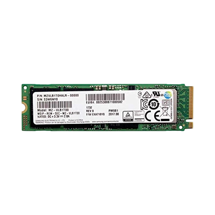 Samsung PM981 1TB M.2 PCIe Gen3 x4 NVMe SSD — Being Shipped