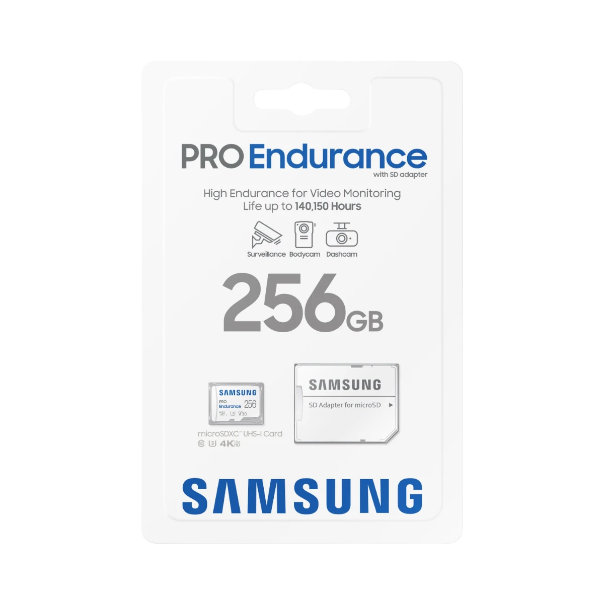 Samsung PRO Endurance UHS-I microSDXC 256GB Memory Card with SD Adapter — Being Shipped