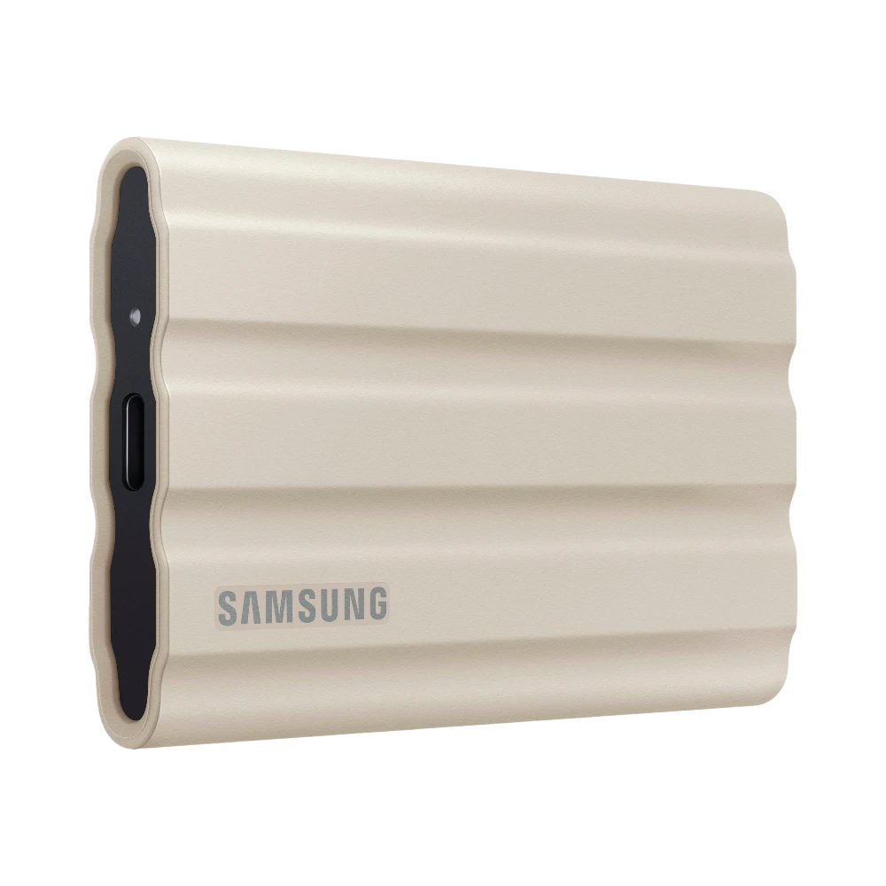 Samsung T7 Shield USB-C 3.1/3.2 Gen 2 1TB Portable SSD (Beige) — Being Shipped