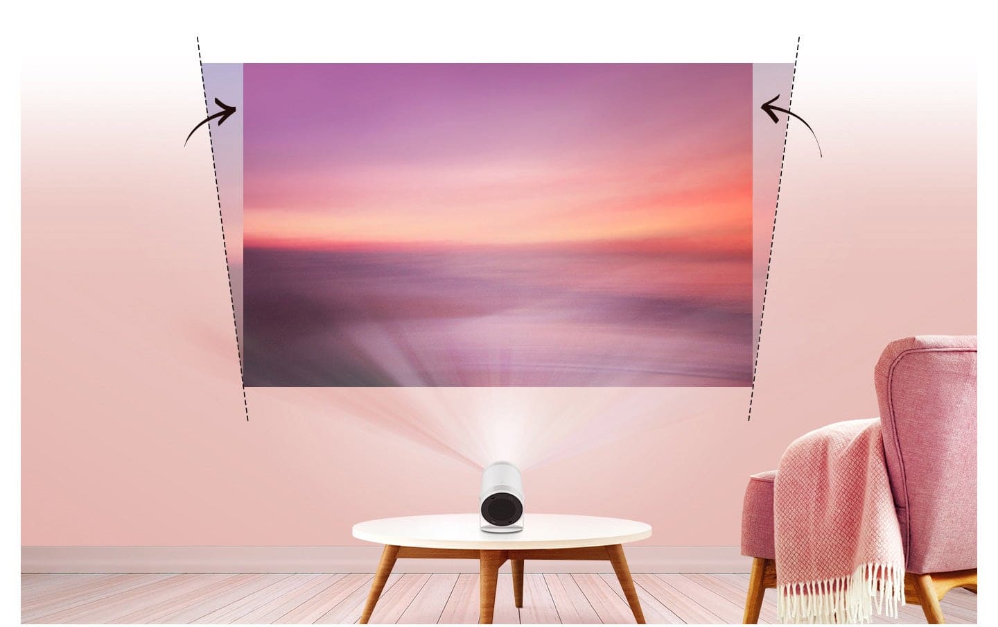 Samsung The Freestyle 550-Lumen Wi-Fi Full HD Smart Projector — Being Shipped