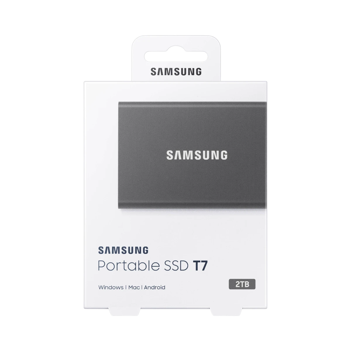 Samsung T7 USB 3.2 1050 MB/s 2TB Portable SSD (Titan Gray) — Being Shipped