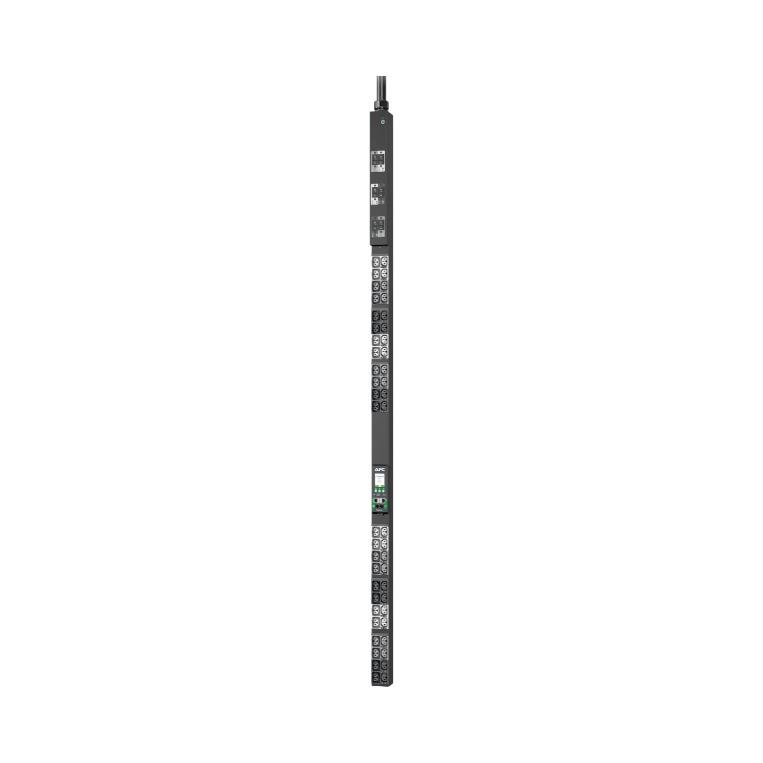 APC NetShelter Rack PDU Advanced, Metered, 3Phase, 22.1kW 400V 32A or 17.3kW 415V 30A, 48 Outlets, IEC309 — Being Shipped