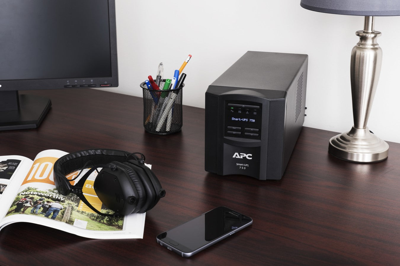 APC Smart-UPS, Line Interactive, 750VA, Tower, 230V, 6x IEC C13 outlets, SmartConnect Port+SmartSlot, AVR, LCD — Being Shipped