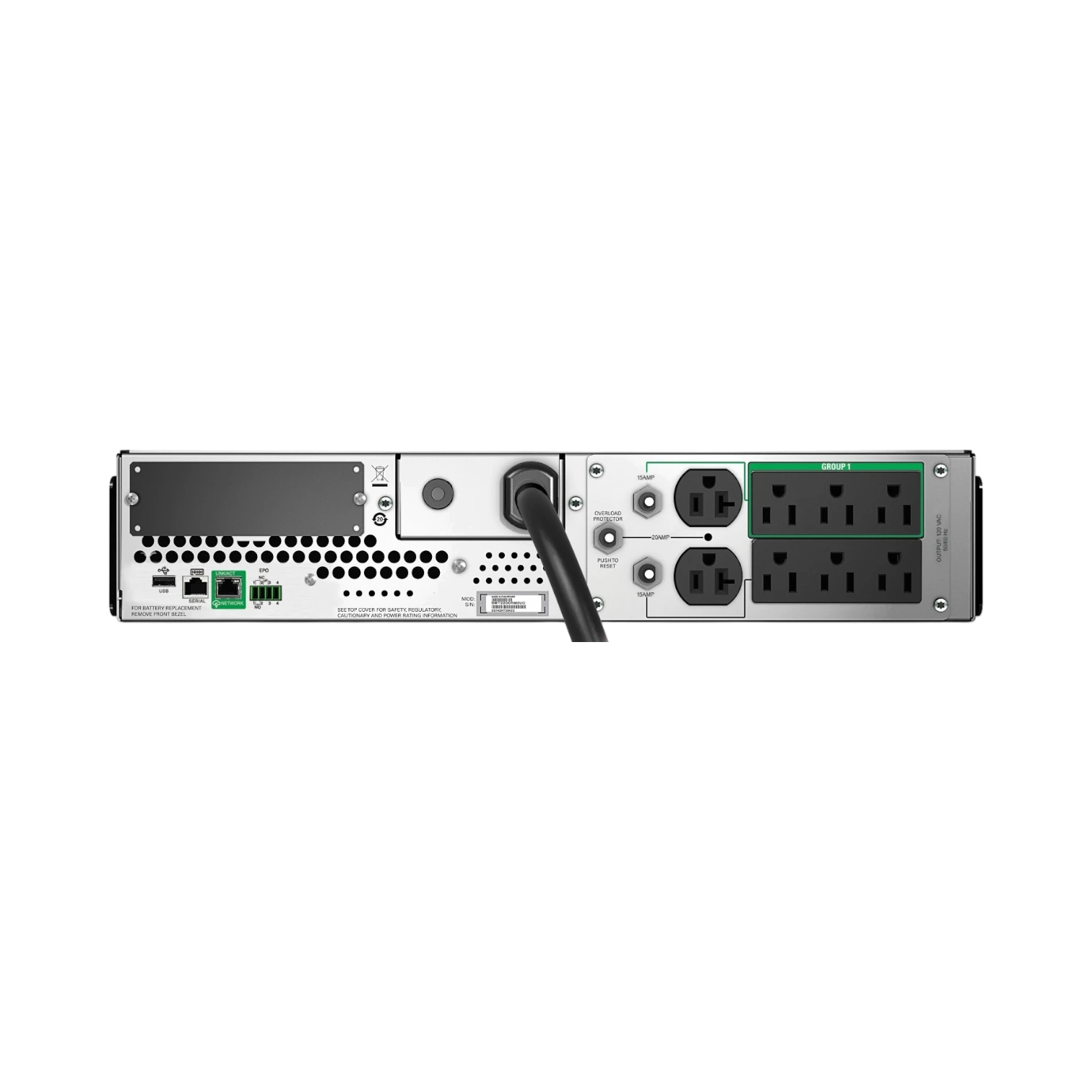 APC Smart-UPS, Line Interactive, 2200VA, Rackmount 2U, 120V, 6x NEMA 5-15R+2x NEMA 5-20R outlets, SmartConnect Port+SmartSlot, AVR, LCD — Being Shipped