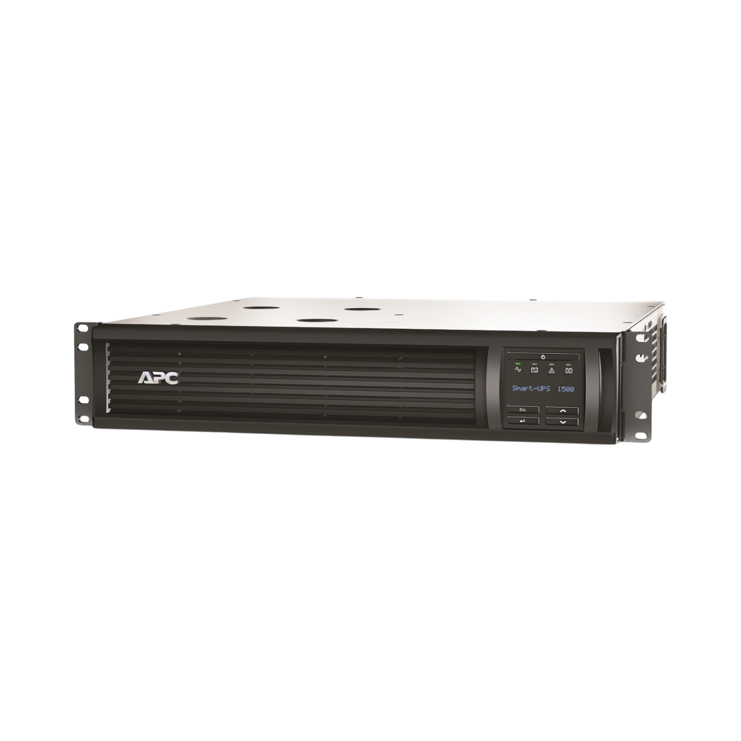 APC Smart-UPS, Line Interactive, 1500VA, Rackmount 2U, 120V, 6x NEMA 5-15R outlets, SmartConnect Port+SmartSlot, AVR, LCD, TAA — Being Shipped