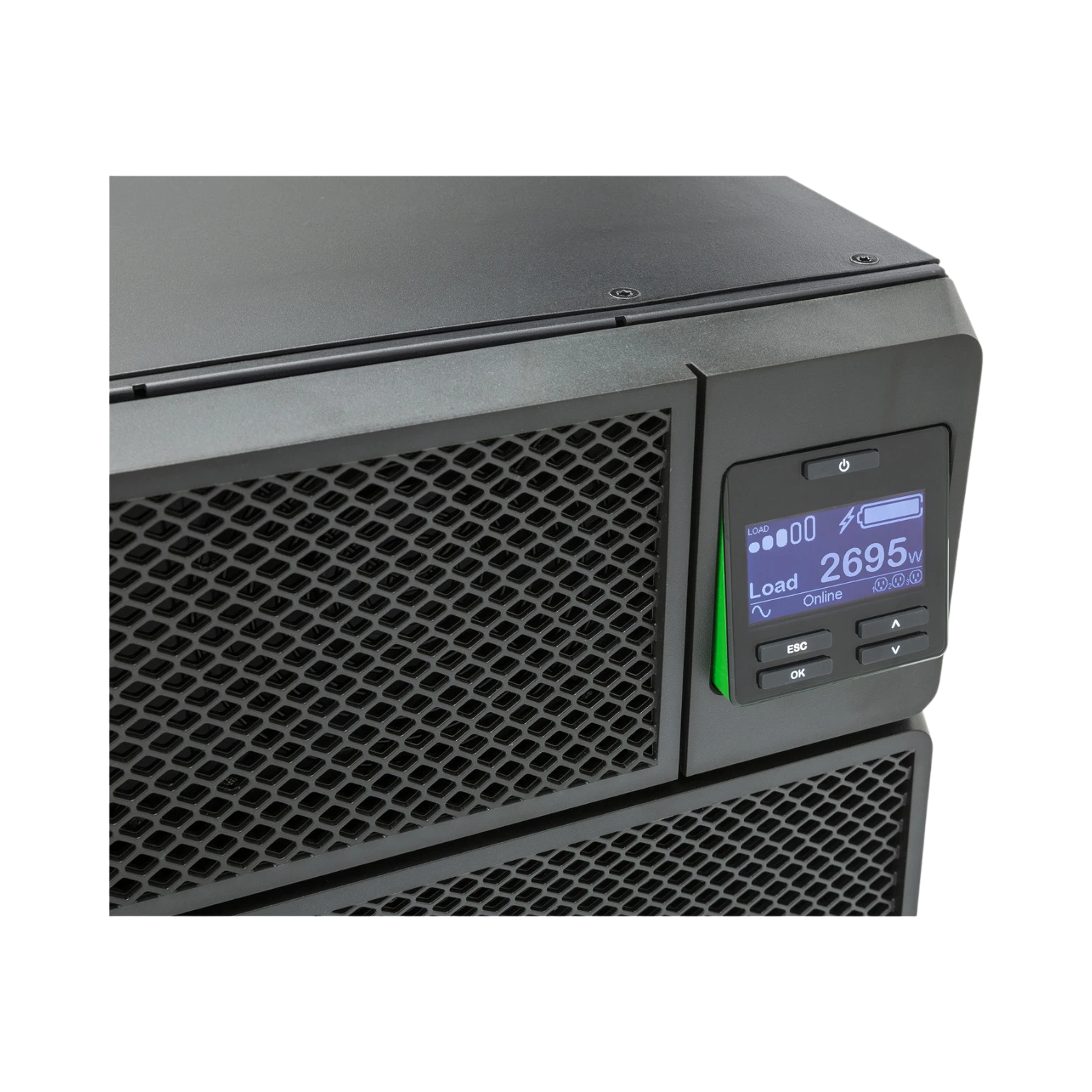 APC Smart-UPS On-Line, 6kVA/6kW, Rackmount 6U, 208V, 12x 5-20R+2x L6-20R+2x L6-30R NEMA, Network Card+SmartSlot, W/ transformer 208V-120V, W/ rail kit — Being Shipped