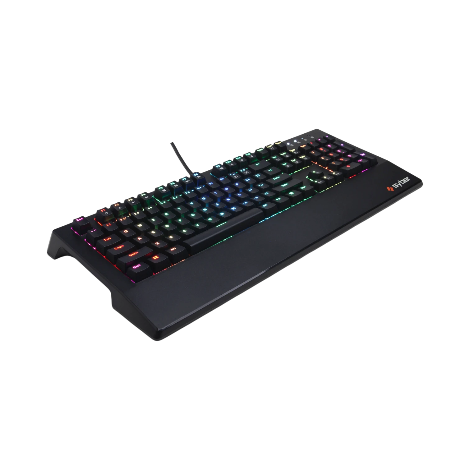 CyberPowerPC Syber K1 RGB Mechanical Gaming Keyboard (Kontact Black) — Being Shipped