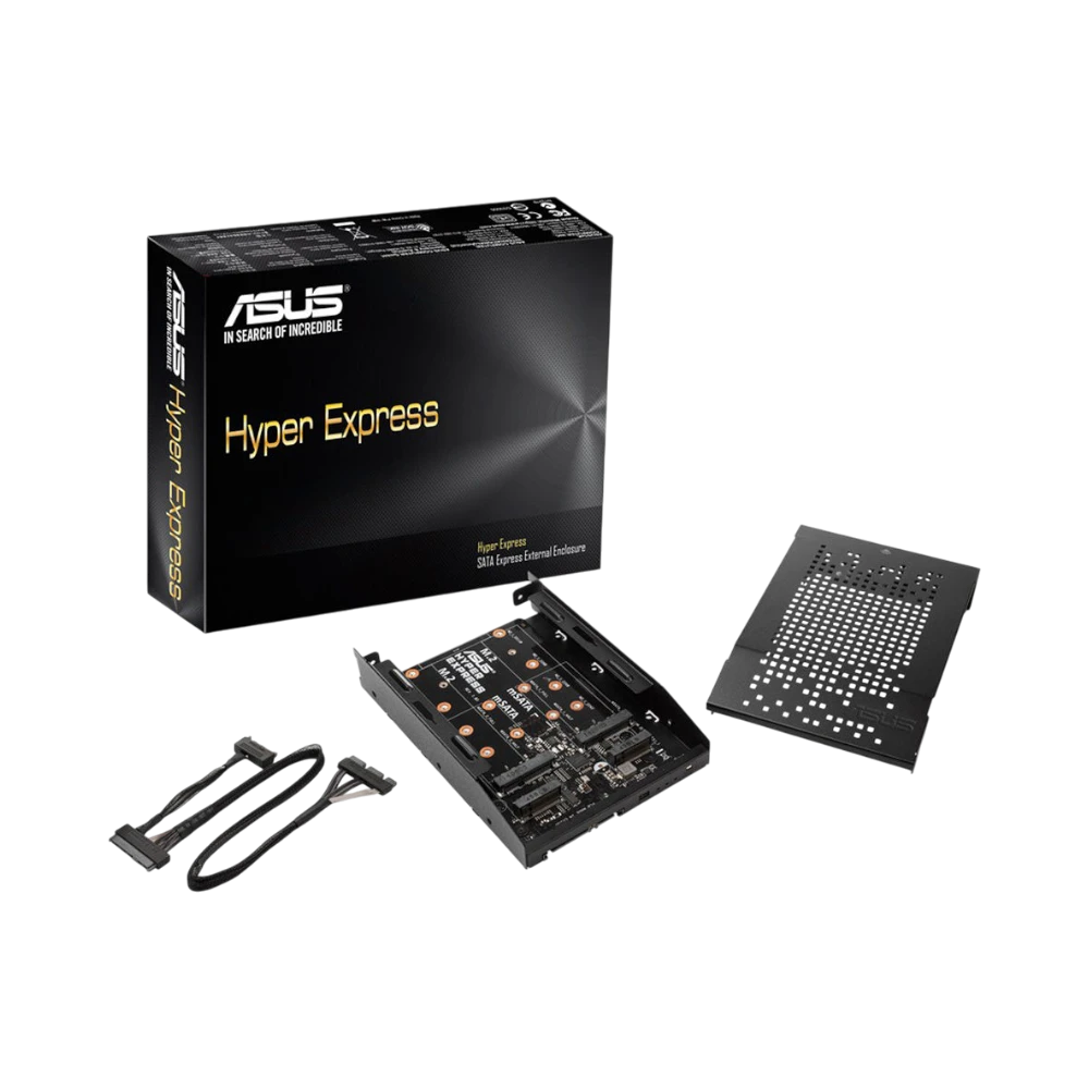 ASUS Hyper Express M.2/mSATA Enclosure — Being Shipped