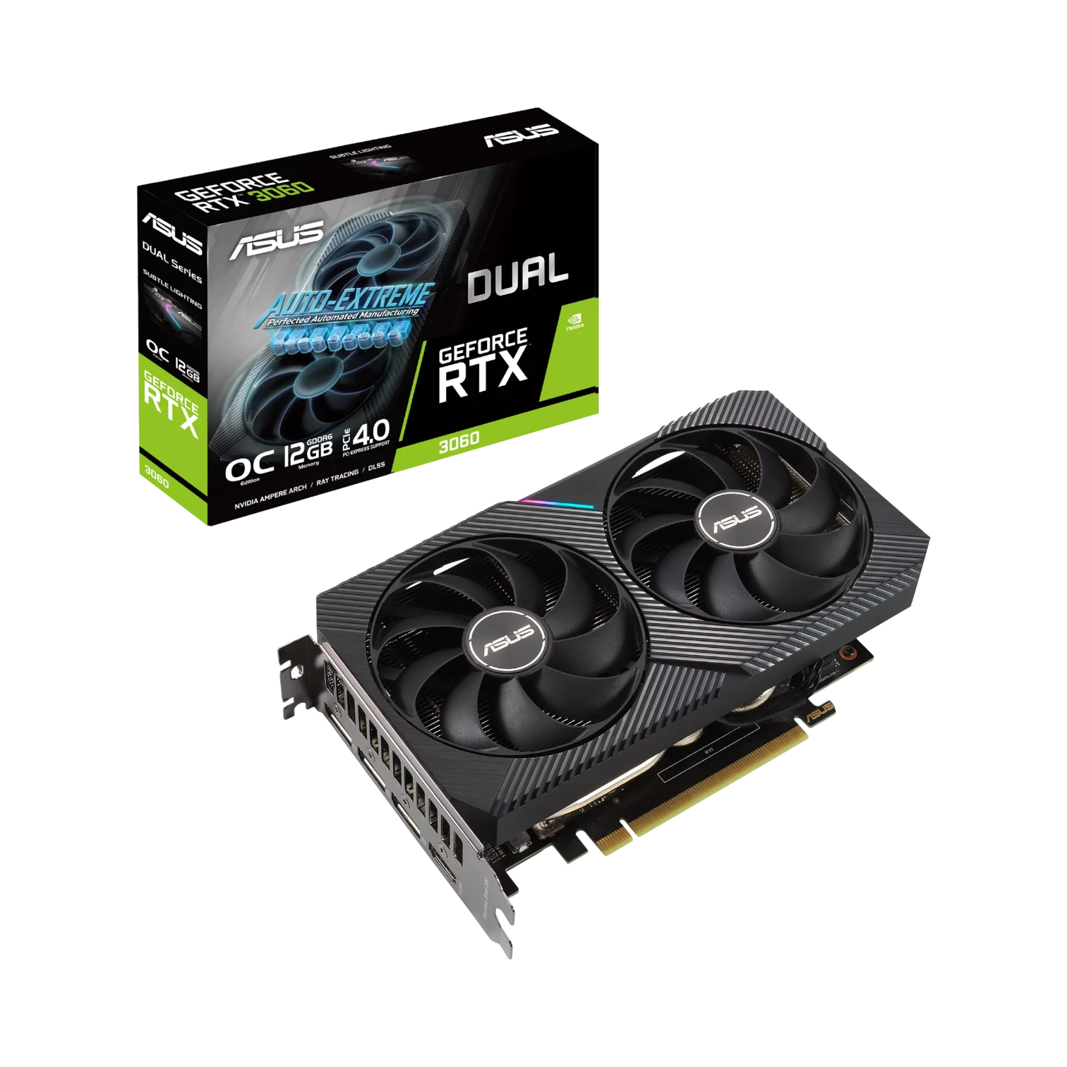 ASUS GeForce RTX 3060 Dual V2 OC Graphics Card — Being Shipped