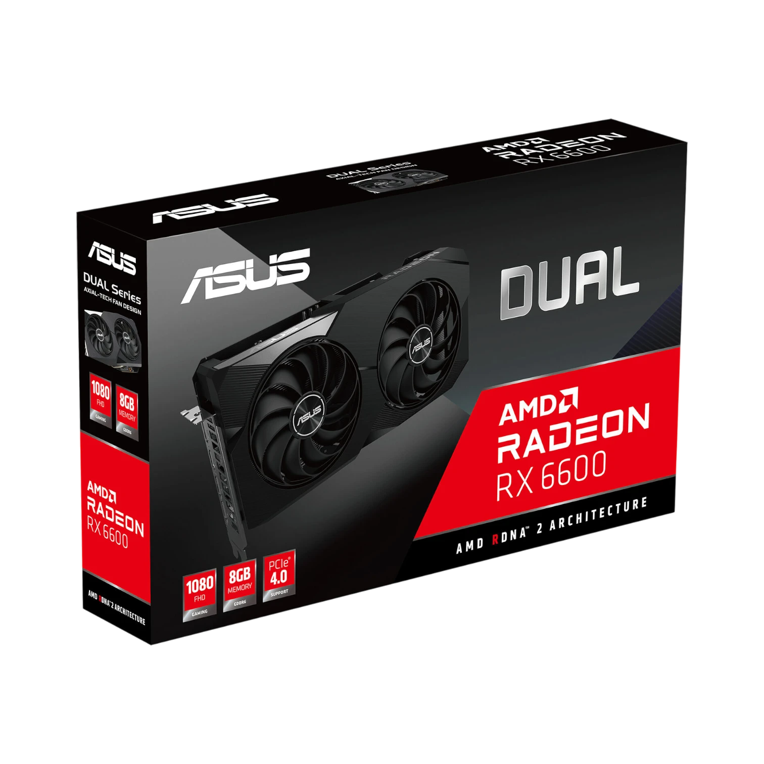 ASUS Dual Radeon RX 6600 Graphics Card — Being Shipped