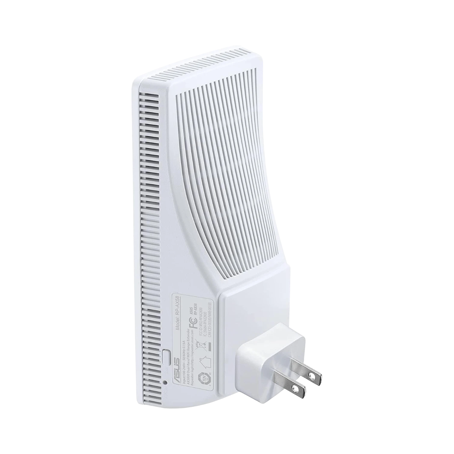 ASUS AP-AX58 WiFi 6(802.11ax) Range Extender AiMesh Repeater (White) — Being Shipped