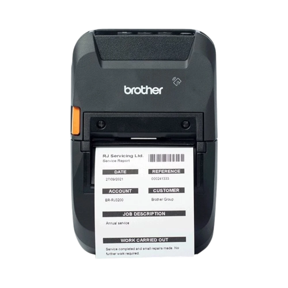 Brother 3" Rugged Mobile Receipt and Label Printer with Wi-Fi, Bluetooth Wireless Technology, and Li-ion Battery — Being Shipped