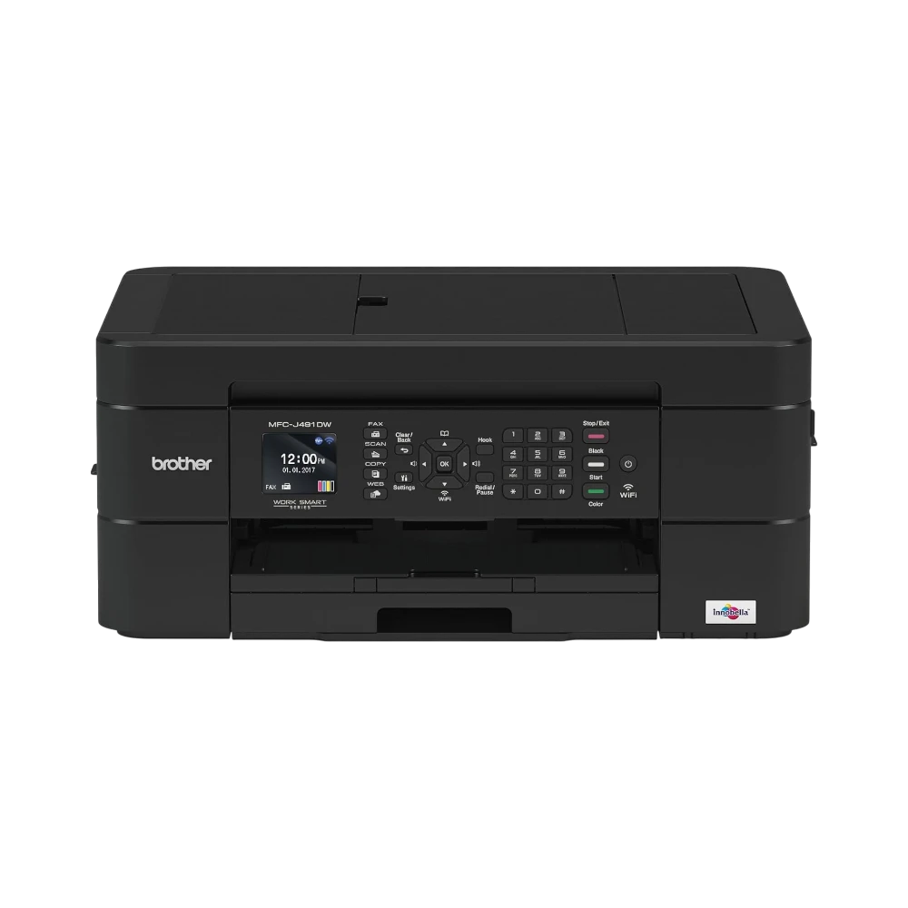 Brother Work Smart Series MFC-J491DW Compact Color All-In-One Printer — Being Shipped