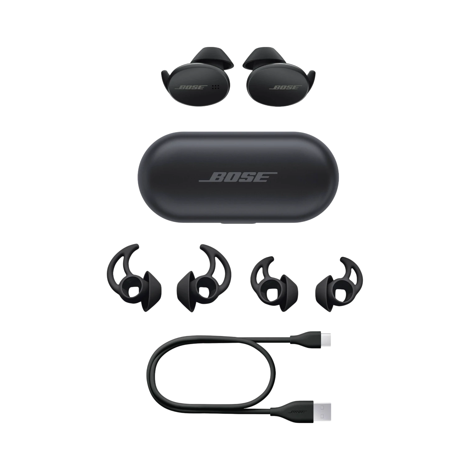 Bose True Wireless In-Ear Sport Headphones (Triple Black) — Being Shipped