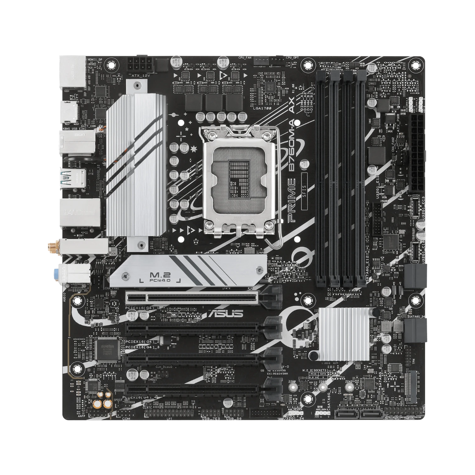 ASUS PRIME B760M-A AX LGA 1700 Micro-ATX Motherboard — Being Shipped