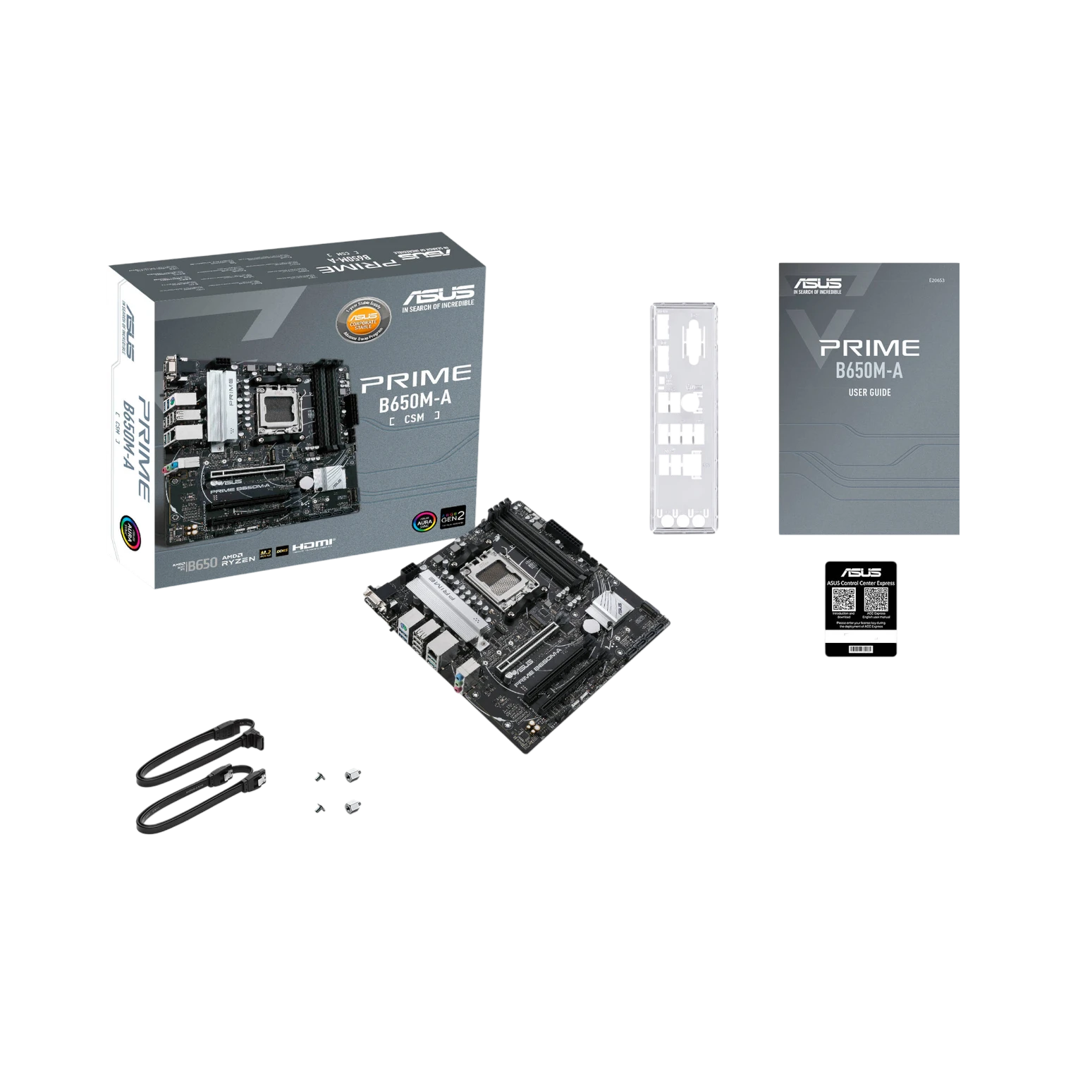 ASUS PRIME B650M-A-CSM Micro-ATX AM5 Motherboard — Being Shipped