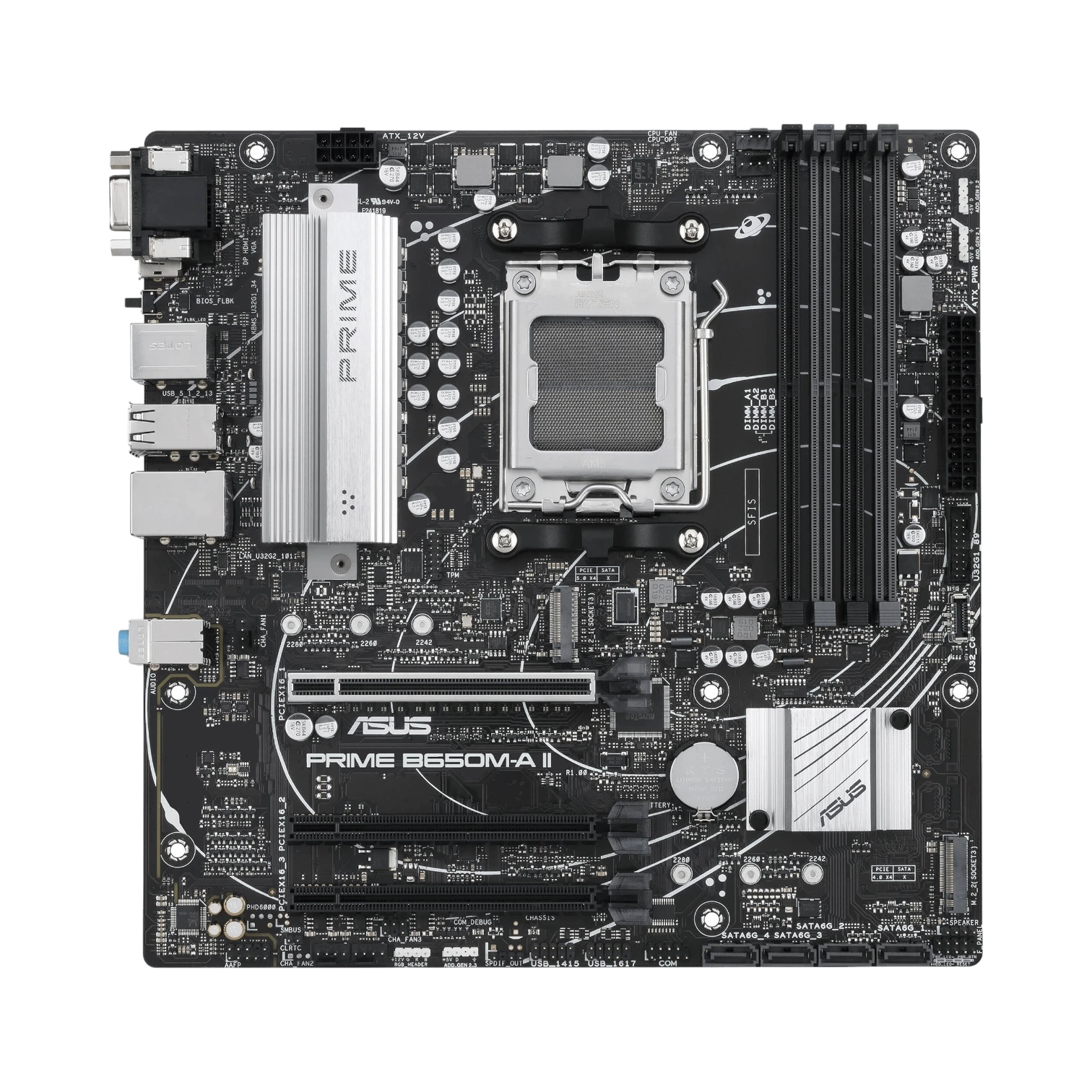 ASUS PRIME B650M-A II-CSM AM5 Micro-ATX Motherboard — Being Shipped