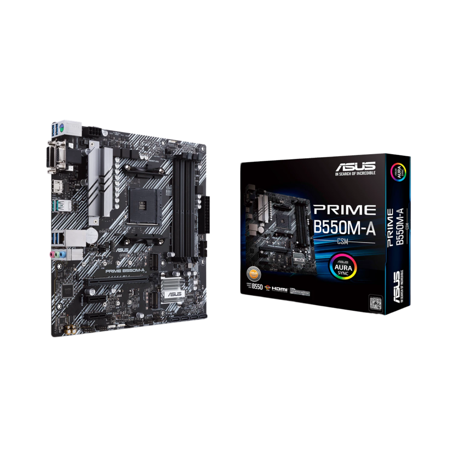 ASUS PRIME B550M-A/CSM AM4 Micro-ATX Motherboard — Being Shipped