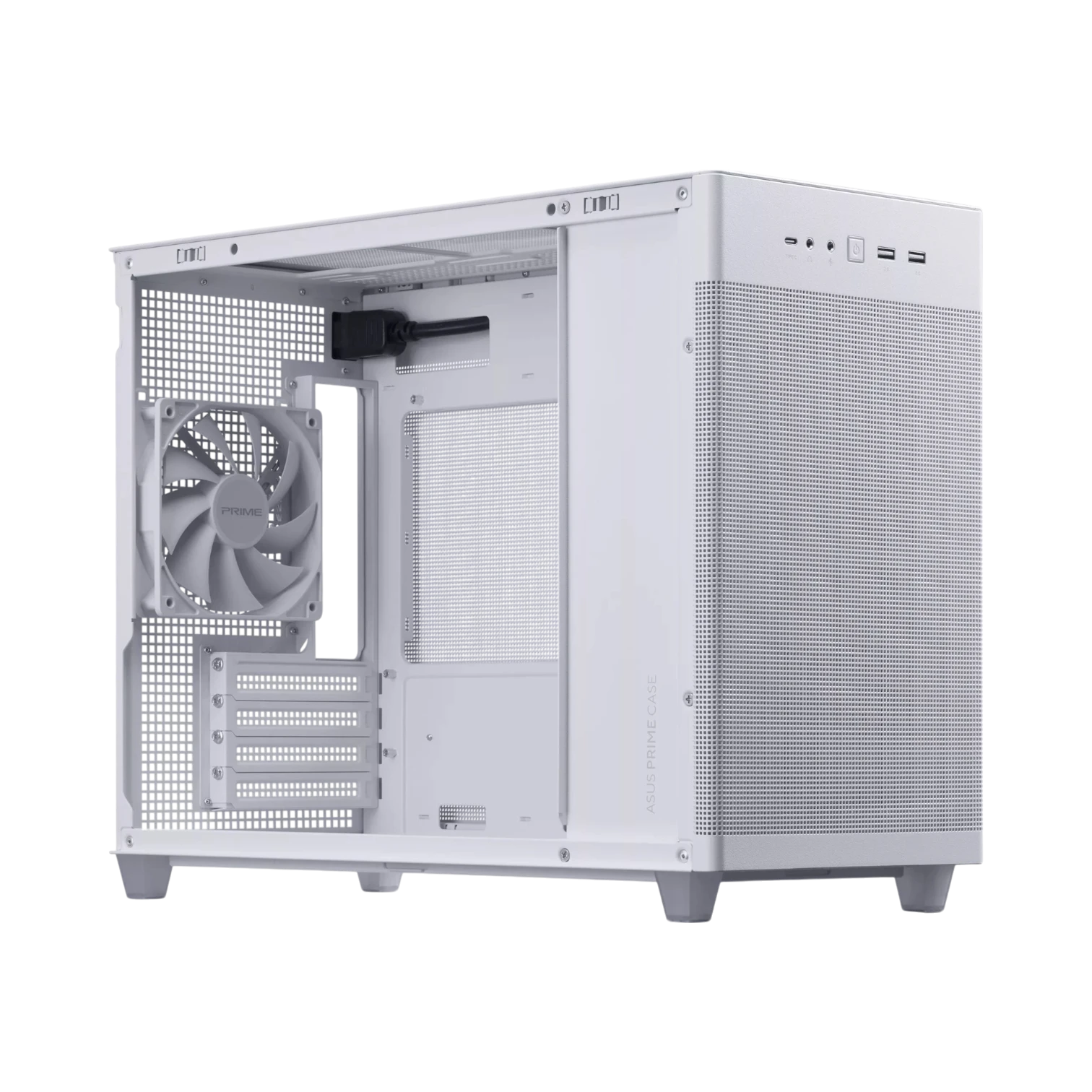 ASUS Prime AP201 Micro-ATX Case (White, Mesh) — Being Shipped