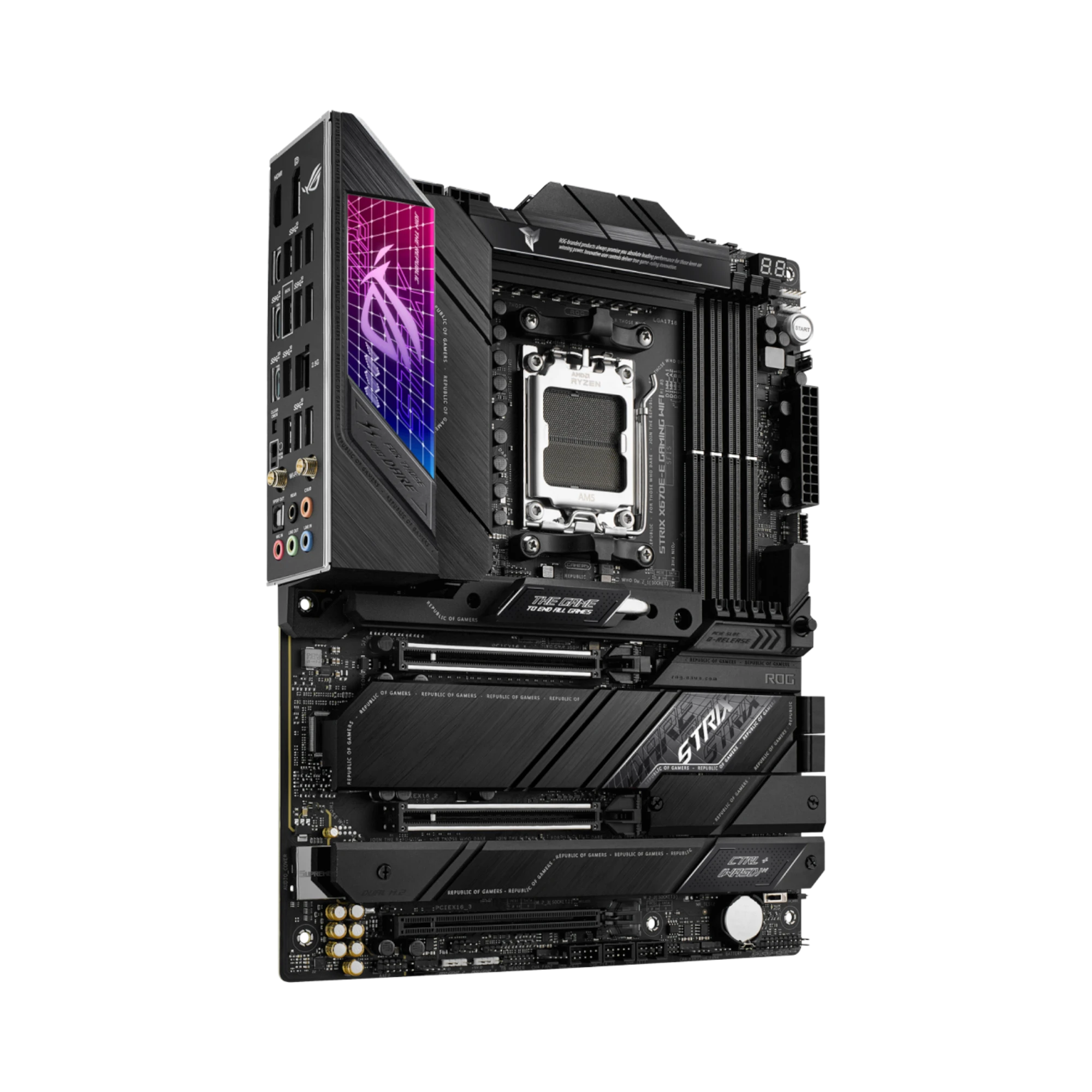 ASUS Republic of Gamers STRIX X670E-E GAMING WIFI ATX Motherboard — Being Shipped