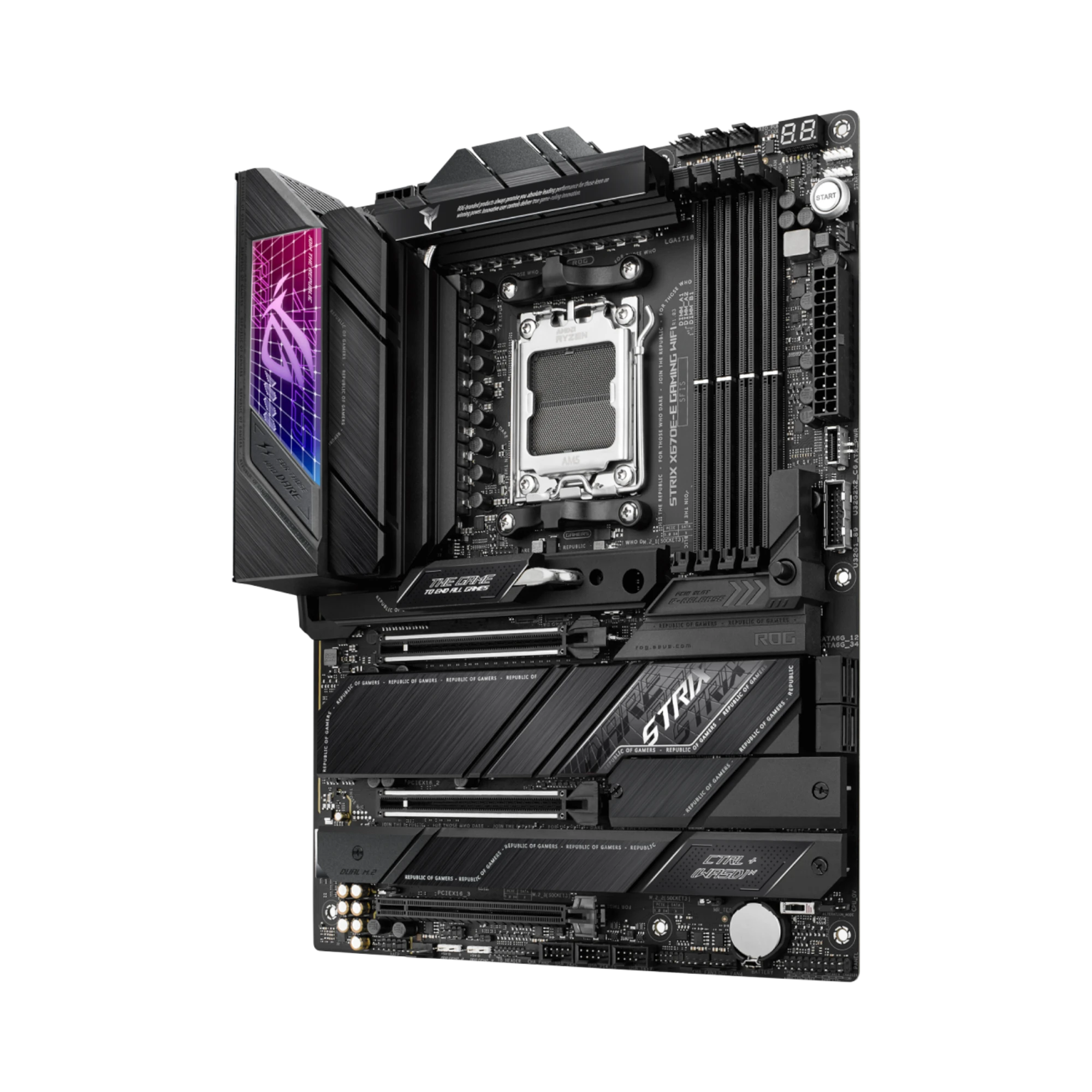 ASUS Republic of Gamers STRIX X670E-E GAMING WIFI ATX Motherboard — Being Shipped