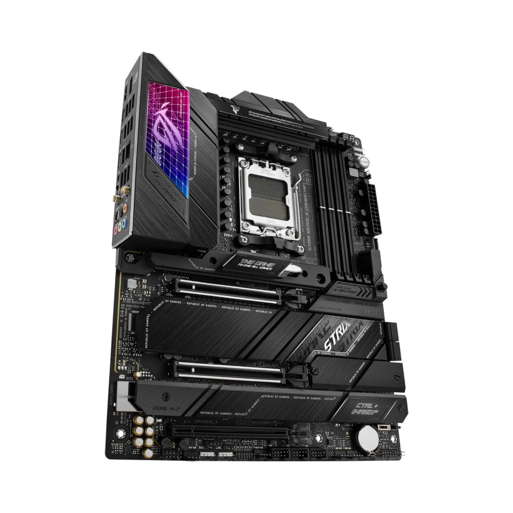 ASUS Republic of Gamers STRIX X670E-E GAMING WIFI ATX Motherboard — Being Shipped