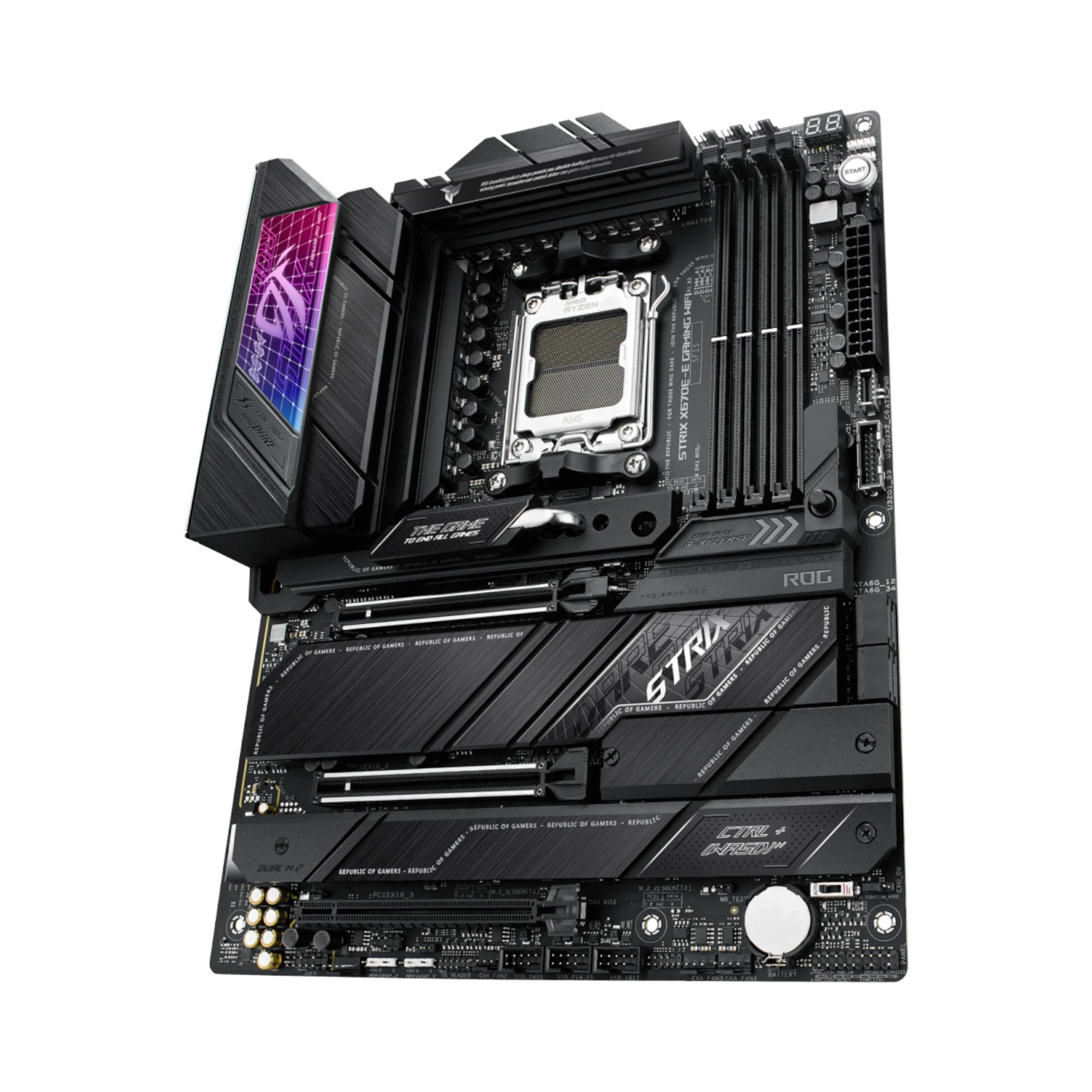 ASUS Republic of Gamers STRIX X670E-E GAMING WIFI ATX Motherboard — Being Shipped