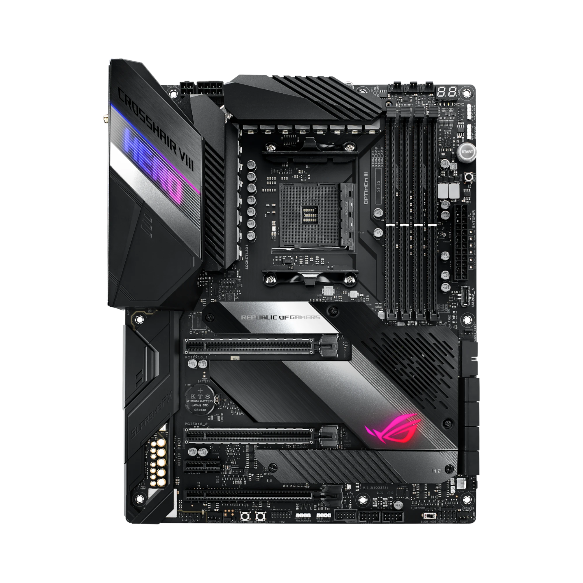 ASUS ROG Crosshair VIII Hero (Wi-Fi) AM4 ATX Motherboard — Being Shipped