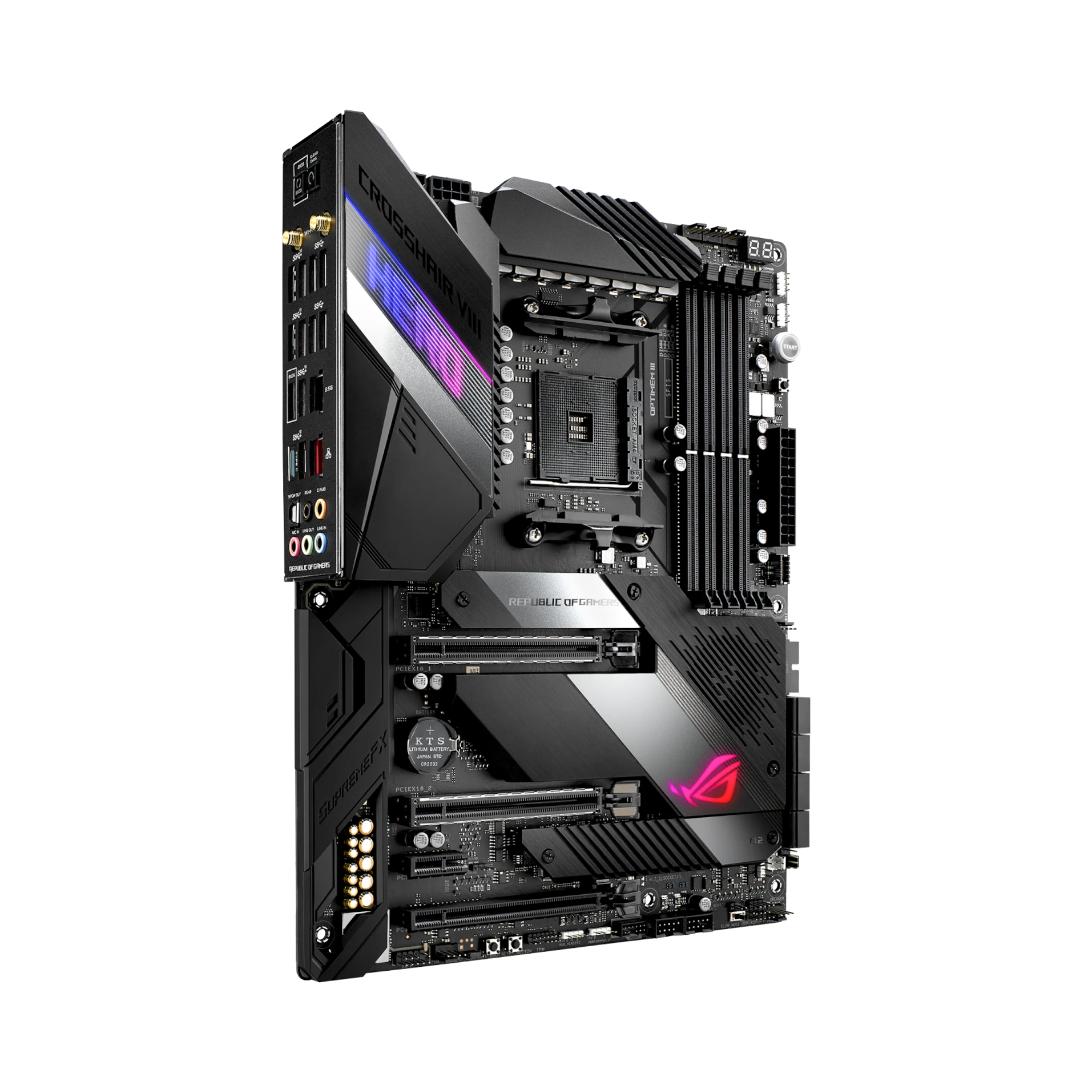 ASUS ROG Crosshair VIII Hero (Wi-Fi) AM4 ATX Motherboard — Being Shipped