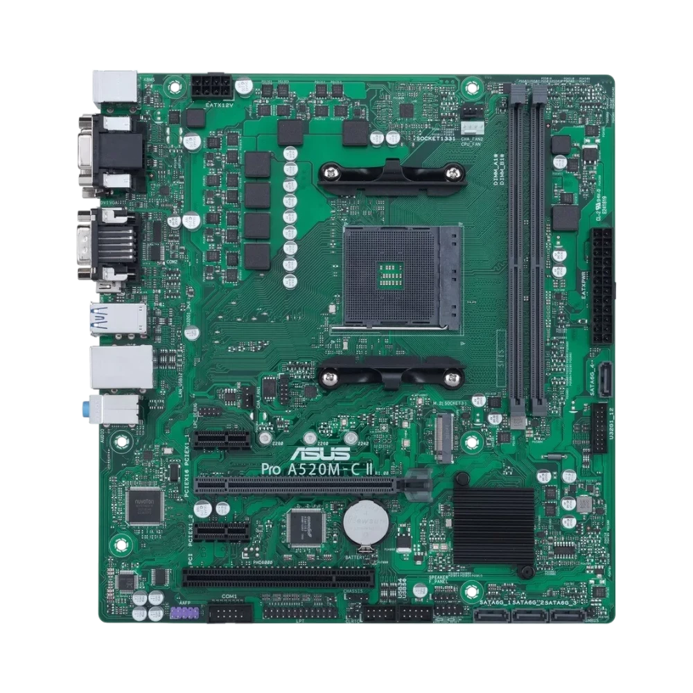 ASUS Pro A520M-C II/CSM Micro-ATX AM4 Motherboard — Being Shipped