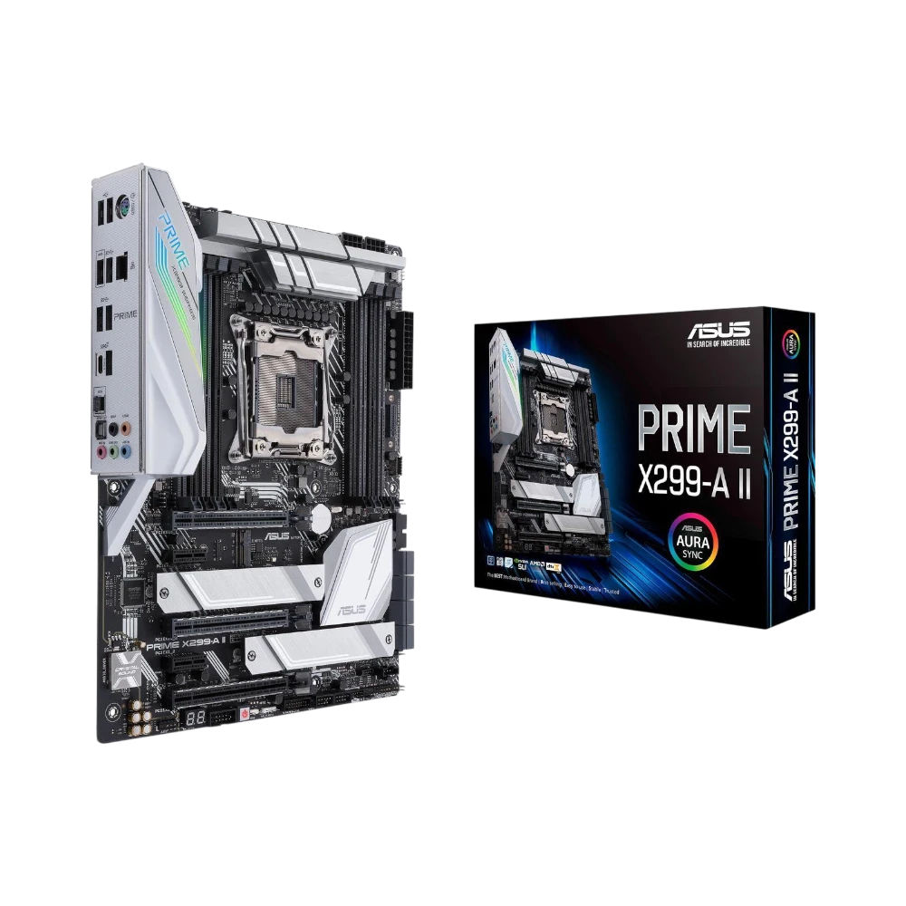 ASUS Prime X299-A II LGA 2066 Intel X299 SATA 6Gb/s ATX Intel Motherboard — Being Shipped