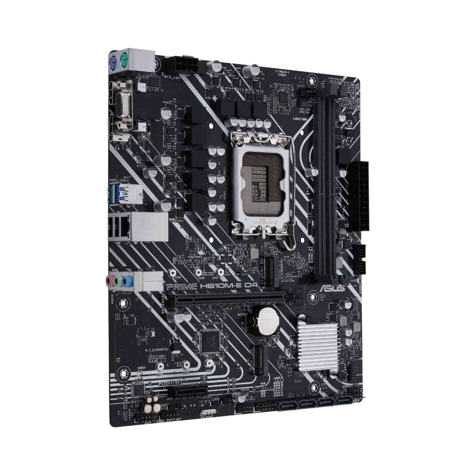 ASUS PRIME H610M-E D4-CSM LGA 1700 Mini-ATX Motherboard — Being Shipped