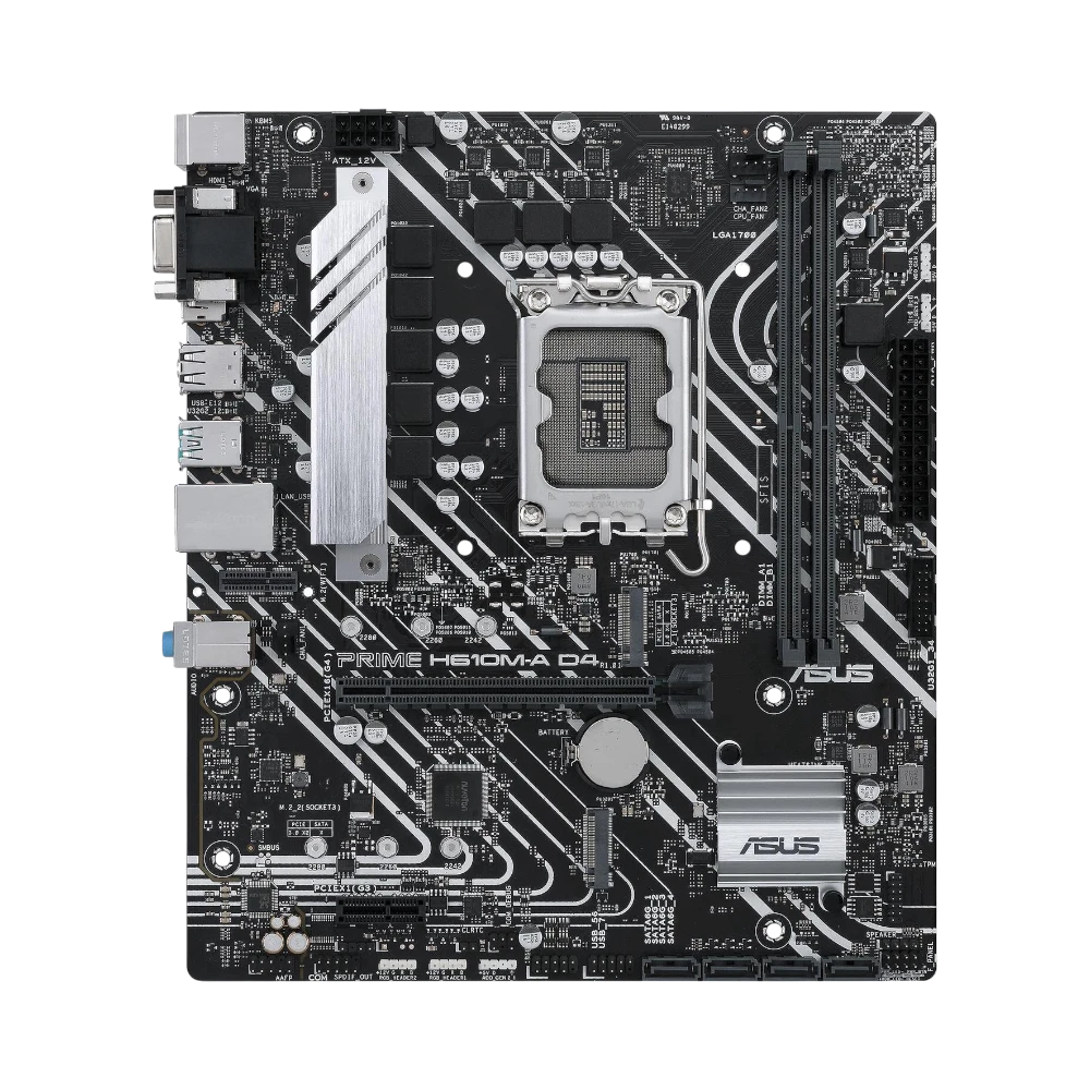 ASUS Prime H610M-A D4-CSM LGA 1700 Micro-ATX Commercial Motherboard — Being Shipped