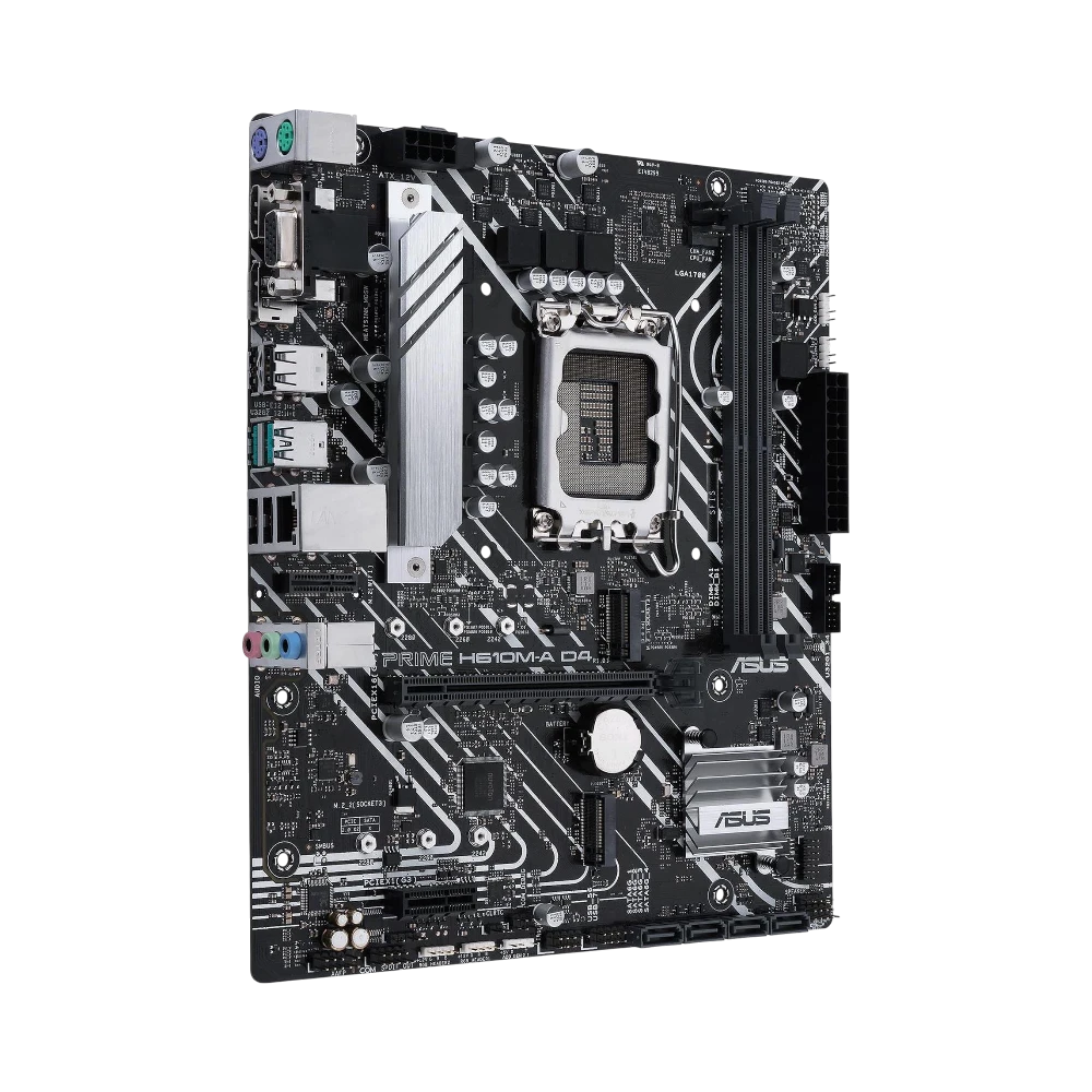 ASUS Prime H610M-A D4-CSM LGA 1700 Micro-ATX Commercial Motherboard — Being Shipped