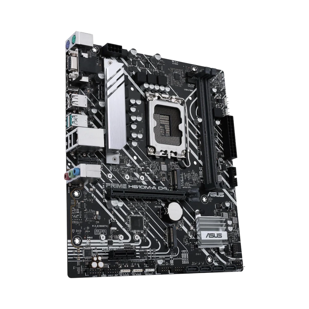 ASUS Prime H610M-A D4-CSM LGA 1700 Micro-ATX Commercial Motherboard — Being Shipped