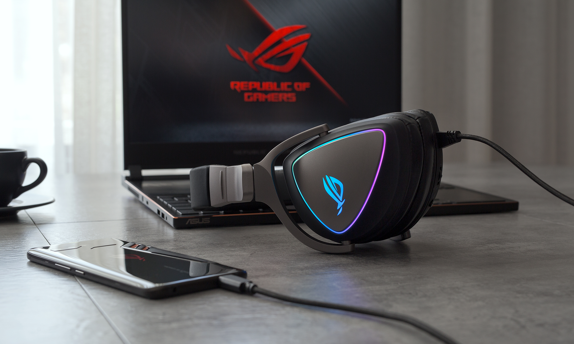 ASUS ROG Delta II Bluetooth 2.4 GHz Wireless Gaming Headset — Being Shipped