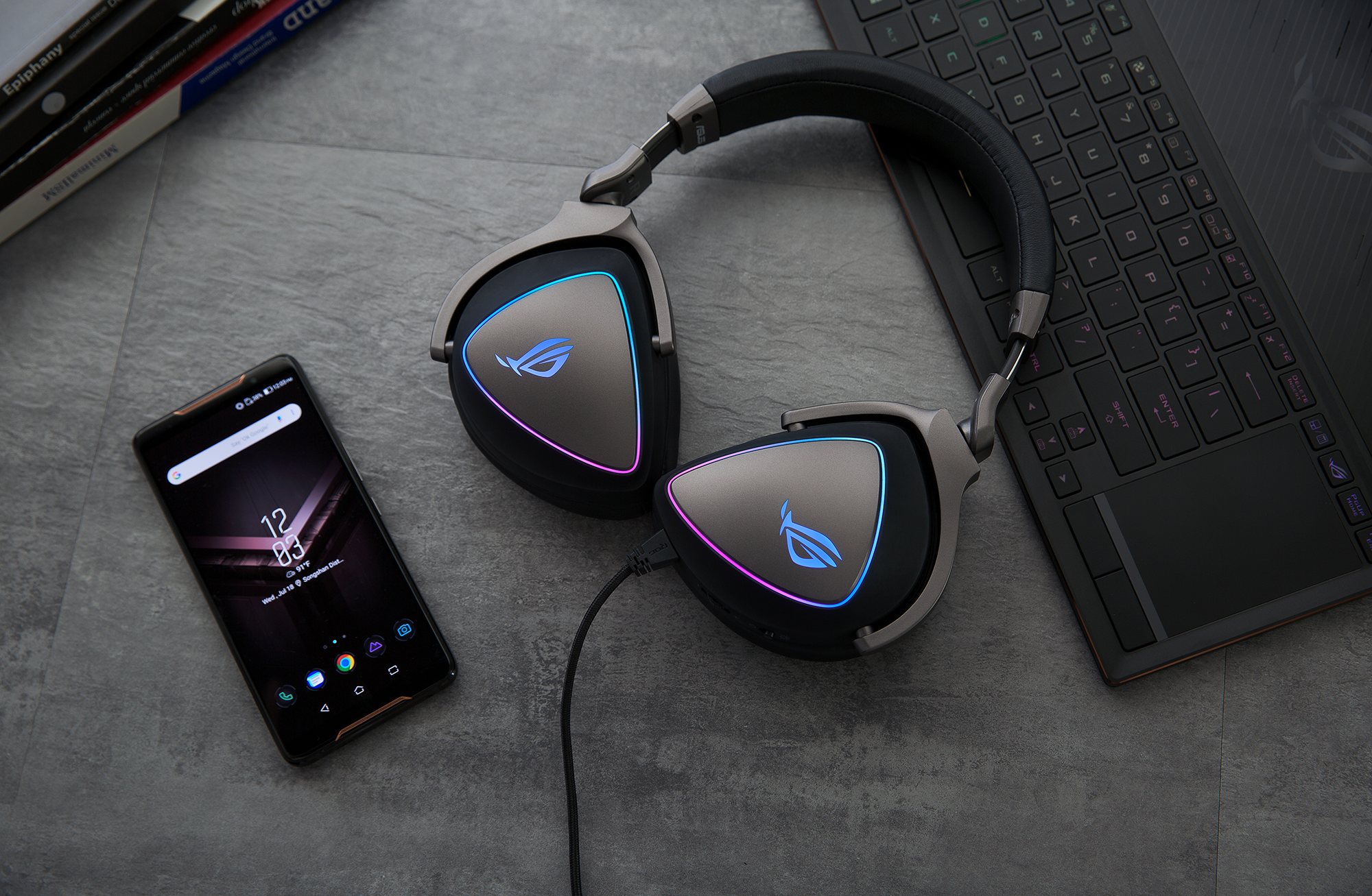 ASUS ROG Delta II Bluetooth 2.4 GHz Wireless Gaming Headset — Being Shipped