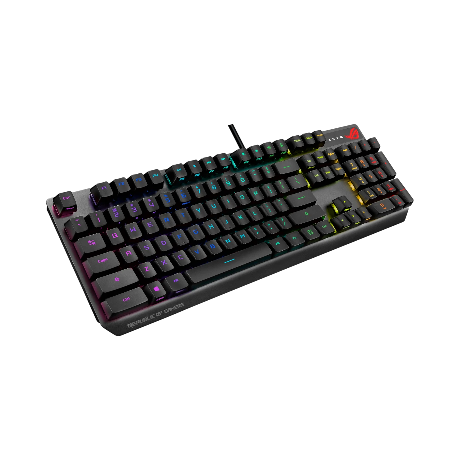 ASUS ROG Strix Scope RX Backlit Mechanical Keyboard (ROG RX Red Switches, Black) — Being Shipped