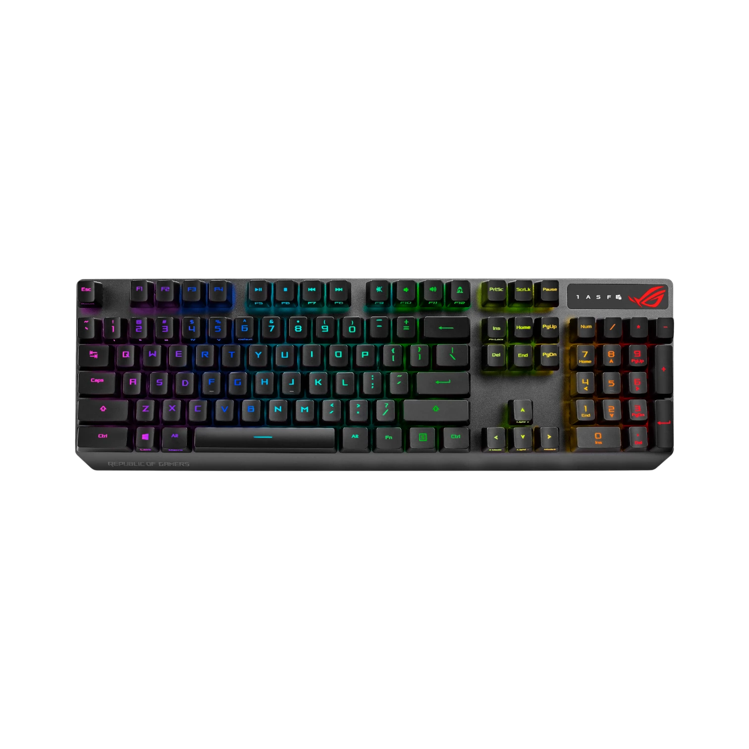 ASUS ROG Strix Scope RX Backlit Mechanical Keyboard (ROG RX Red Switches, Black) — Being Shipped