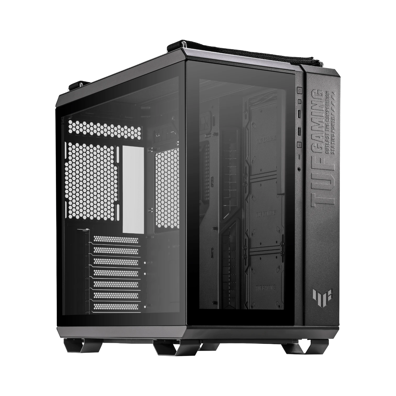 ASUS TUF Gaming GT502 Mid-Tower Case (Black) — Being Shipped