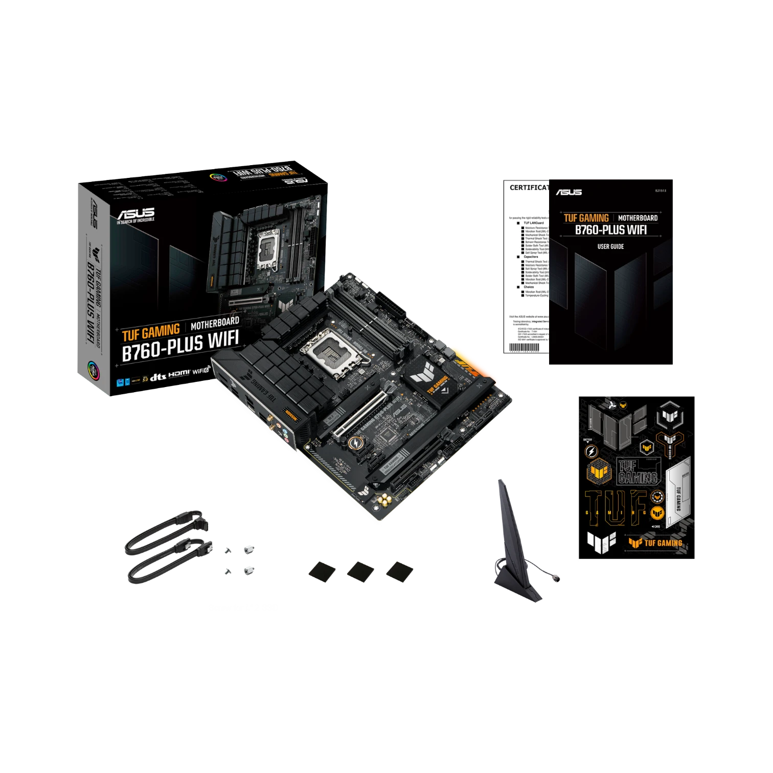 ASUS TUF GAMING B760-PLUS WIFI LGA 1700 ATX Motherboard — Being Shipped