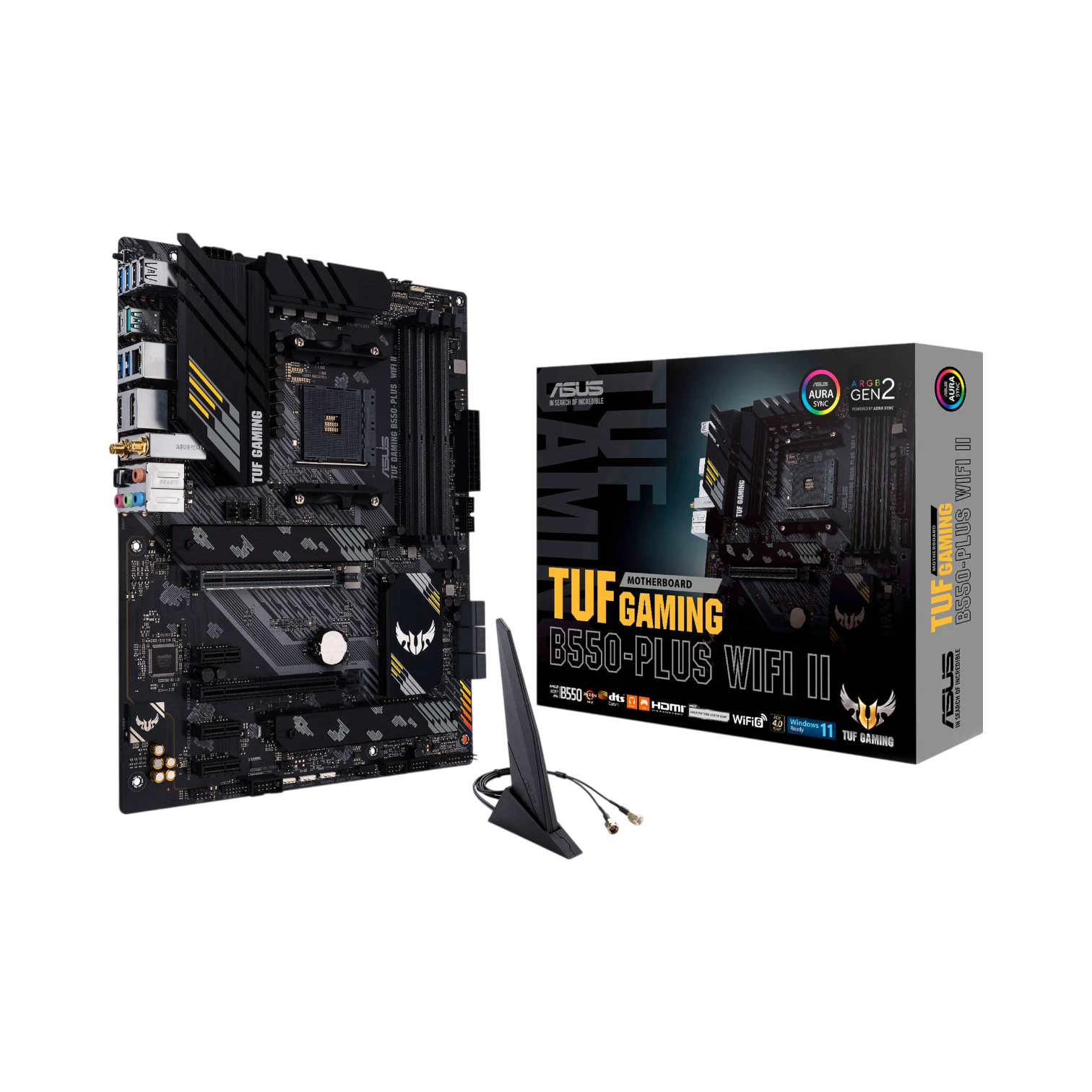 ASUS TUF Gaming B550-Plus Wi-Fi II AM4 ATX Gaming Motherboard — Being Shipped