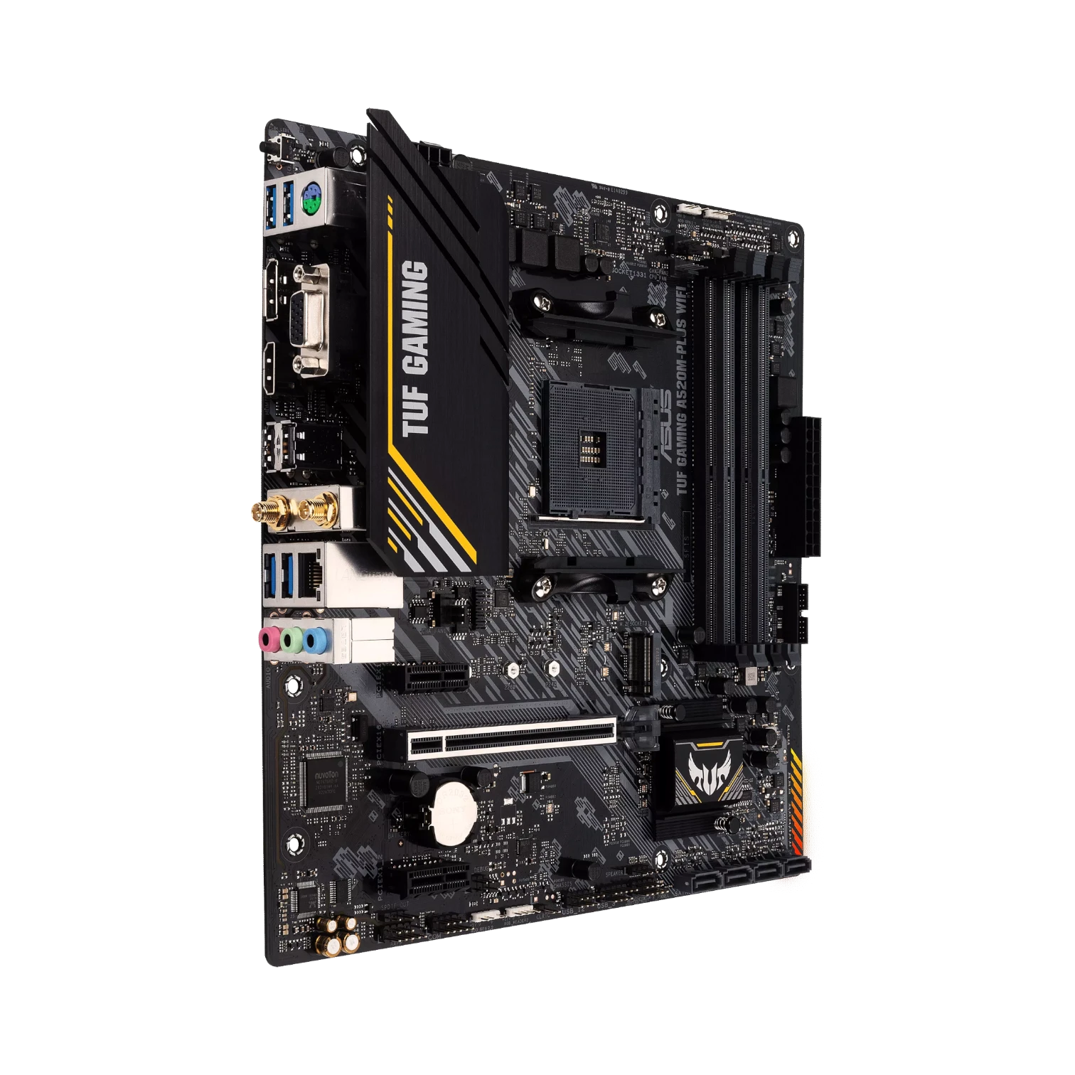 ASUS TUF GAMING A520M-PLUS WIFI AM4 Micro-ATX Motherboard — Being Shipped