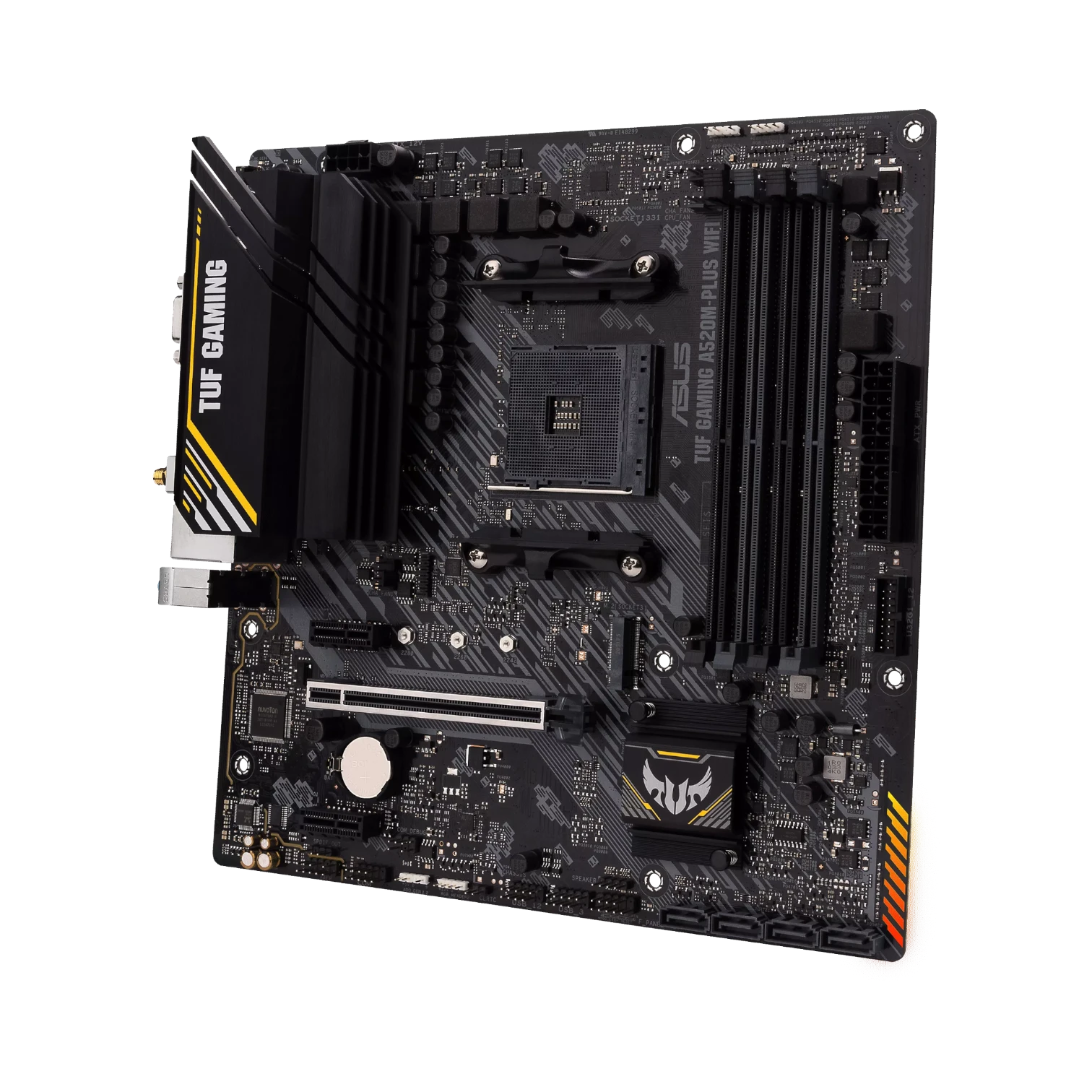 ASUS TUF GAMING A520M-PLUS WIFI AM4 Micro-ATX Motherboard — Being Shipped