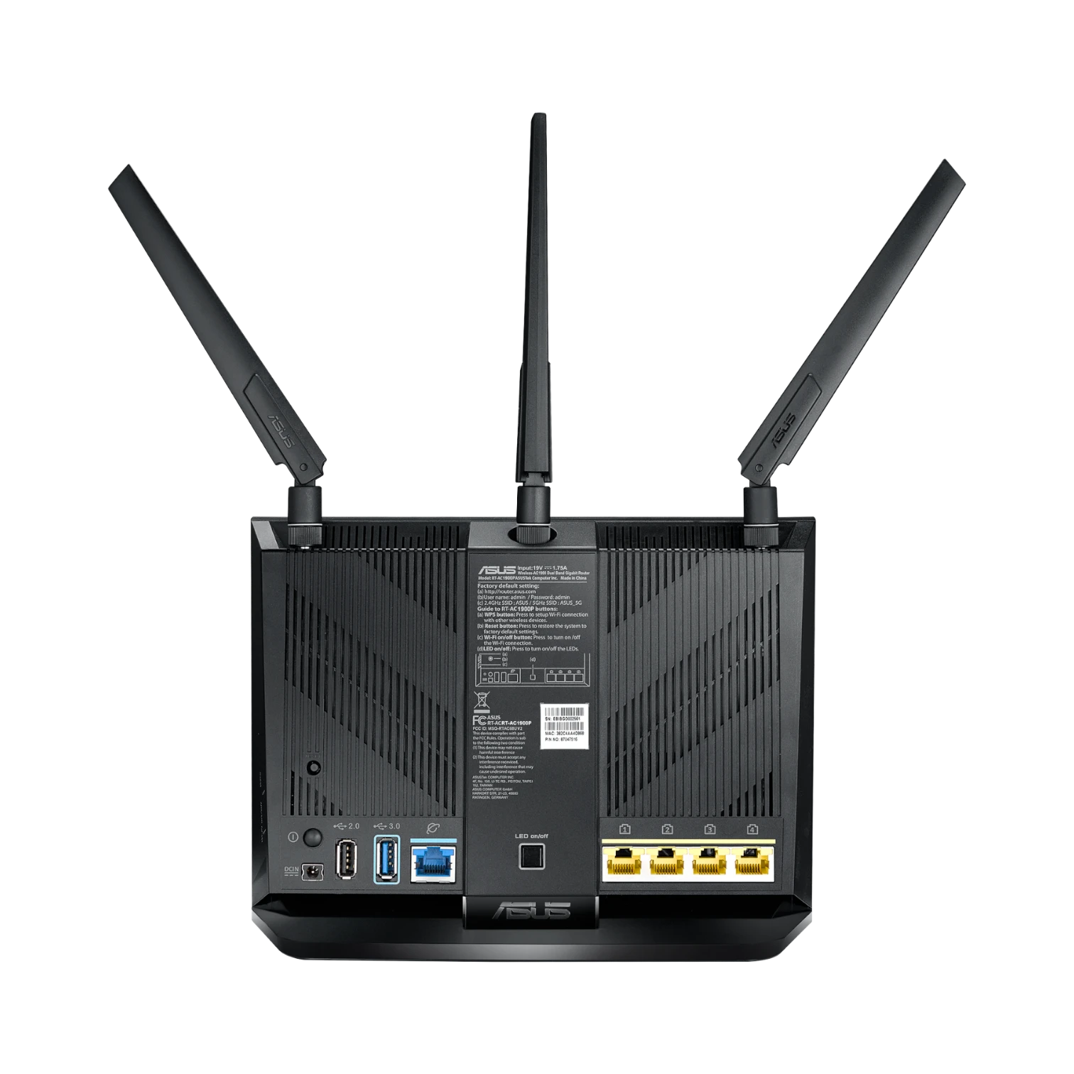 ASUS RT-AC1900P AC1900 Wireless Dual-Band Gigabit Router — Being Shipped