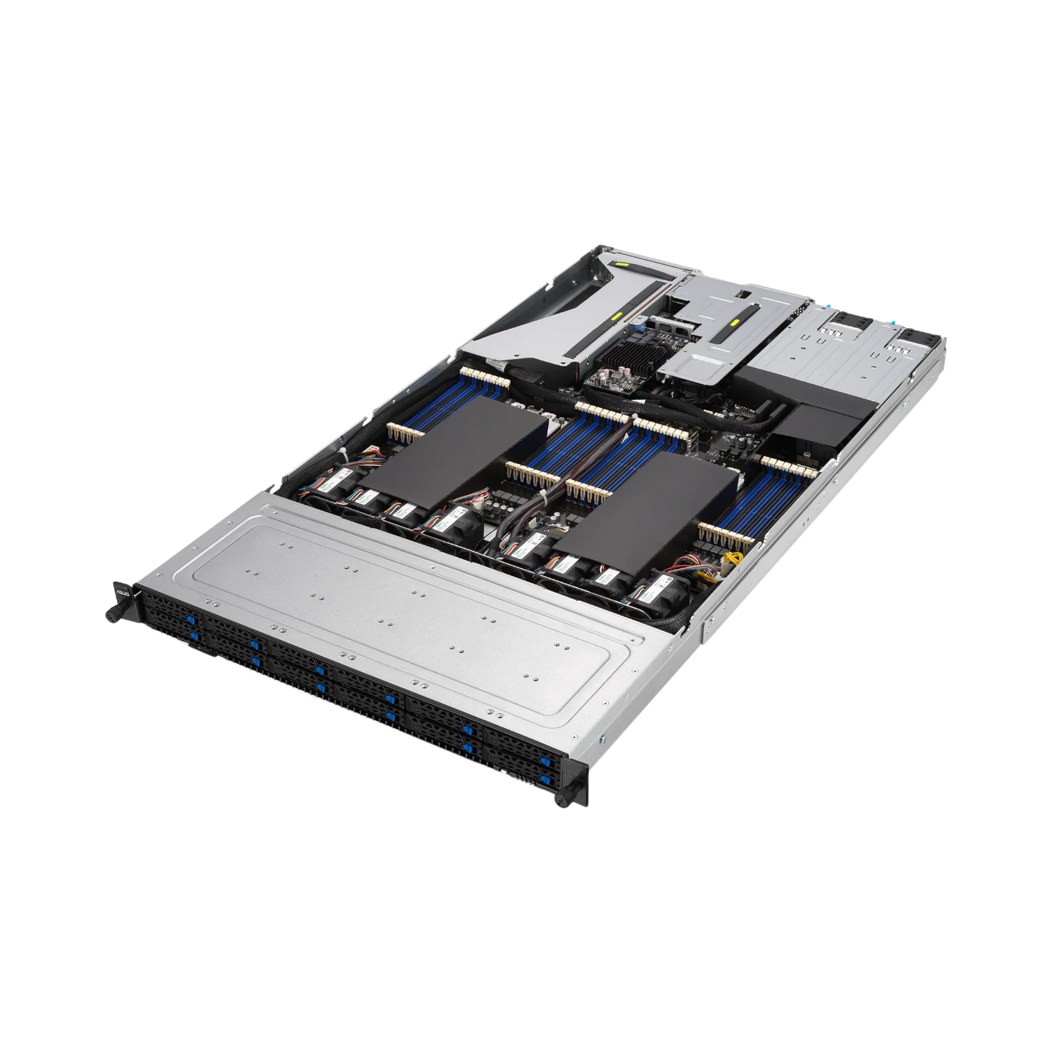 ASUS RS700A-E11-RS12U 1U Rackmount Barebone Server 2 x Socket SP3 Up to 3 x Expansion Slots + 1 x Internal PIKE Slot — Being Shipped