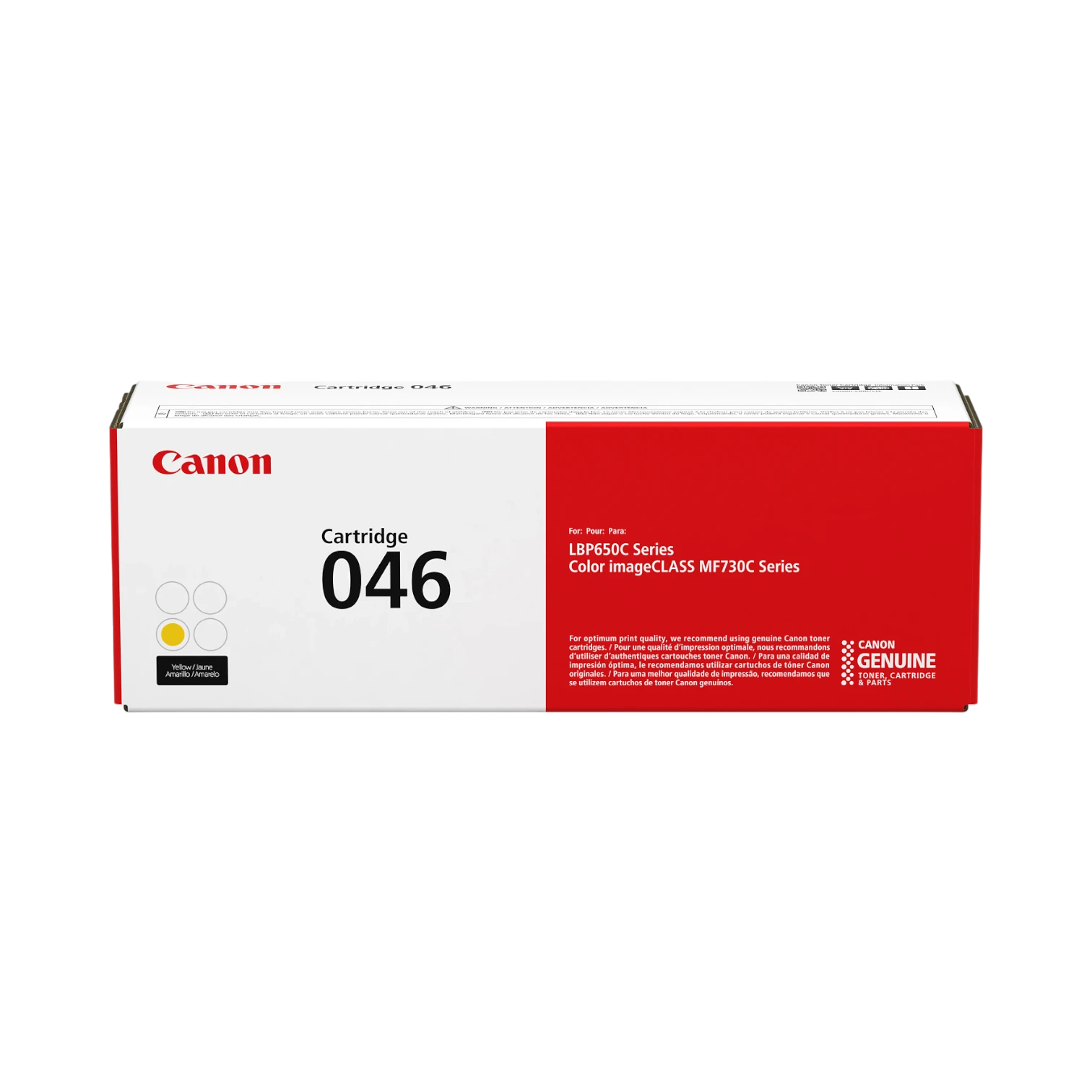 Canon 046 Yellow Standard-Capacity Toner Cartridge — Being Shipped