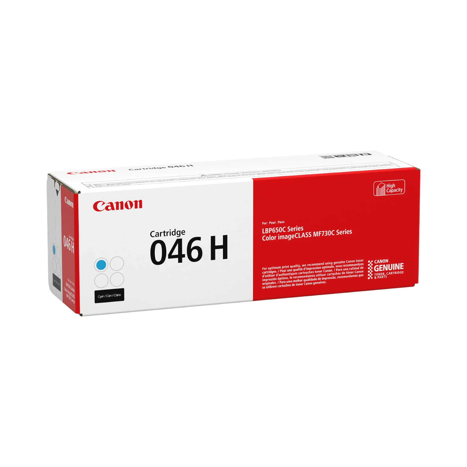 Canon 046 H Cyan High Yield Toner Cartridge — Being Shipped